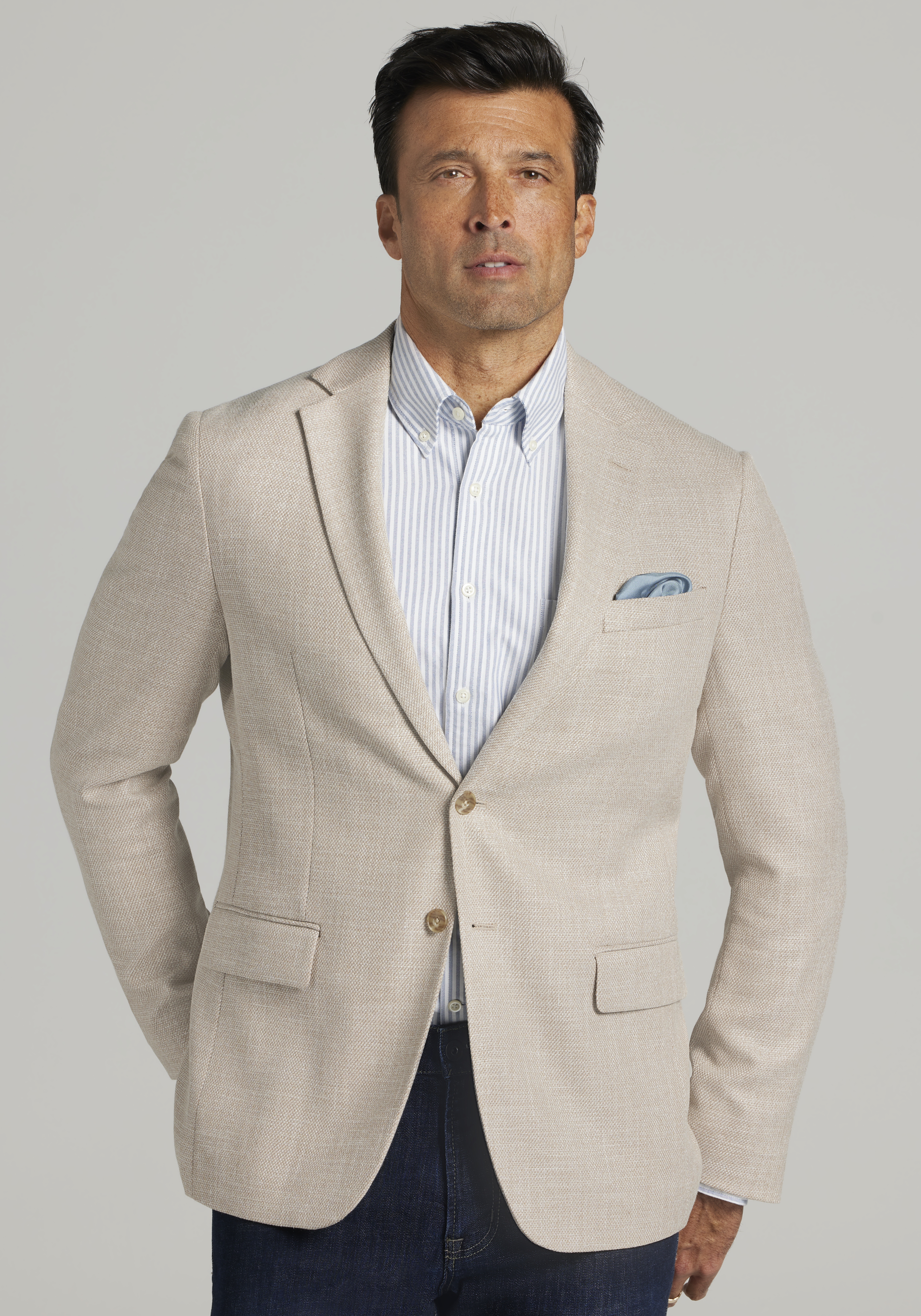 Jos. A. Bank Tailored Fit Comfort Stretch Textured Sportcoat - Jos. A. Bank Sportcoats | Jos A Bank