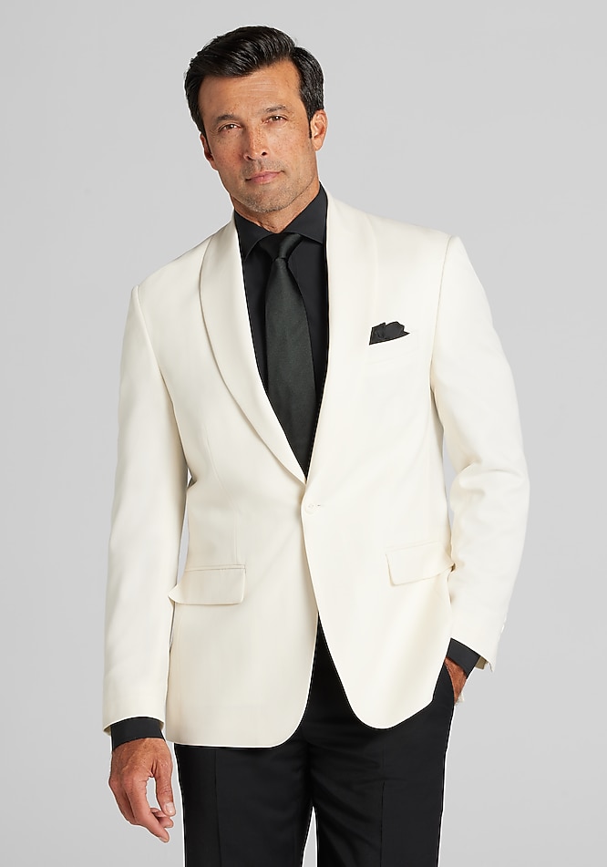 Jos. A. Bank Tailored Fit Shawl Collar Dinner Jacket - Memorial