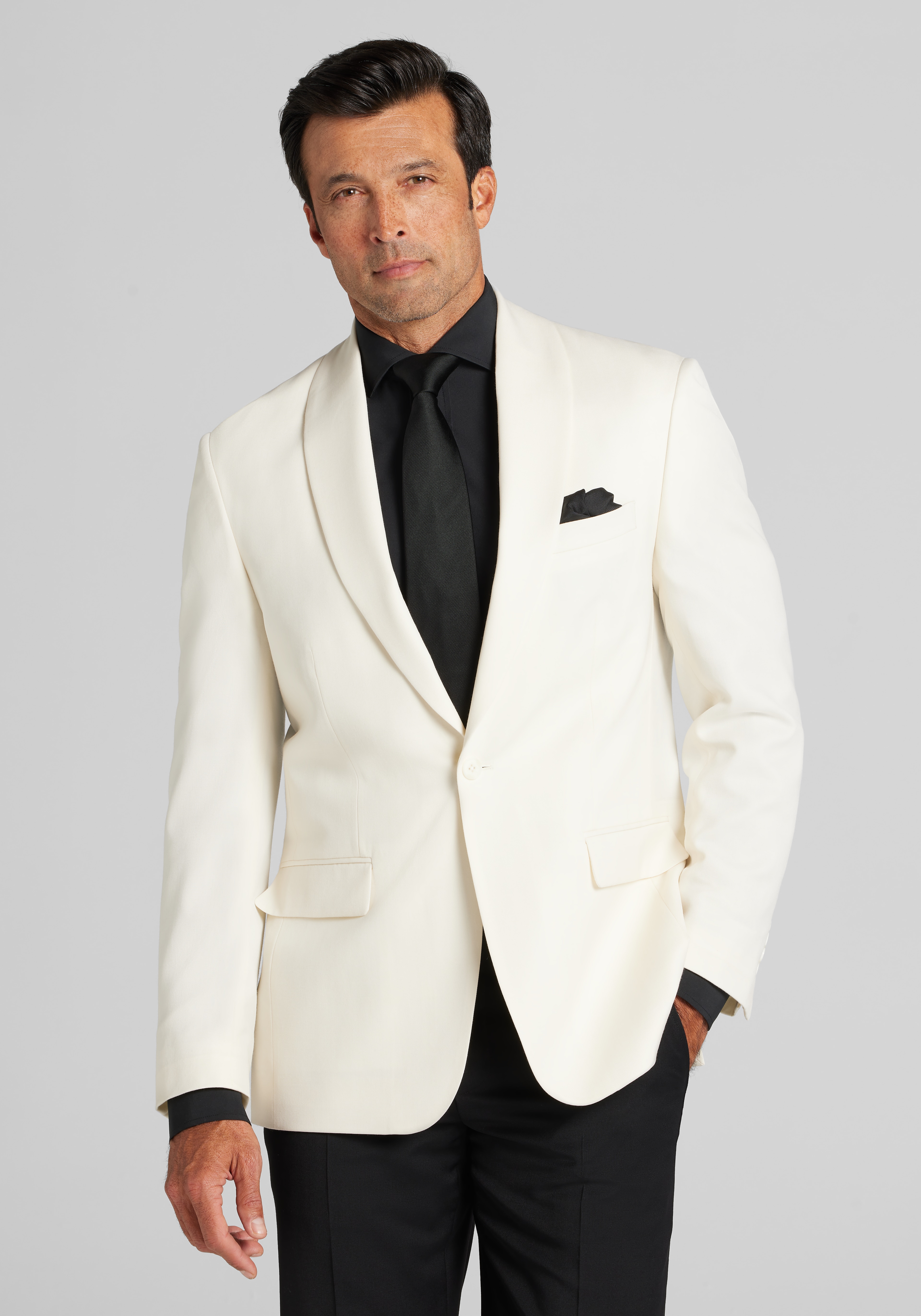 Jos. A. Bank Tailored Fit Shawl Collar Dinner Jacket