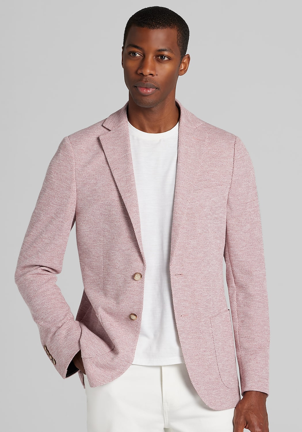 Traveler&reg; Collection Slim Fit Knit Sportcoat CLEARANCE