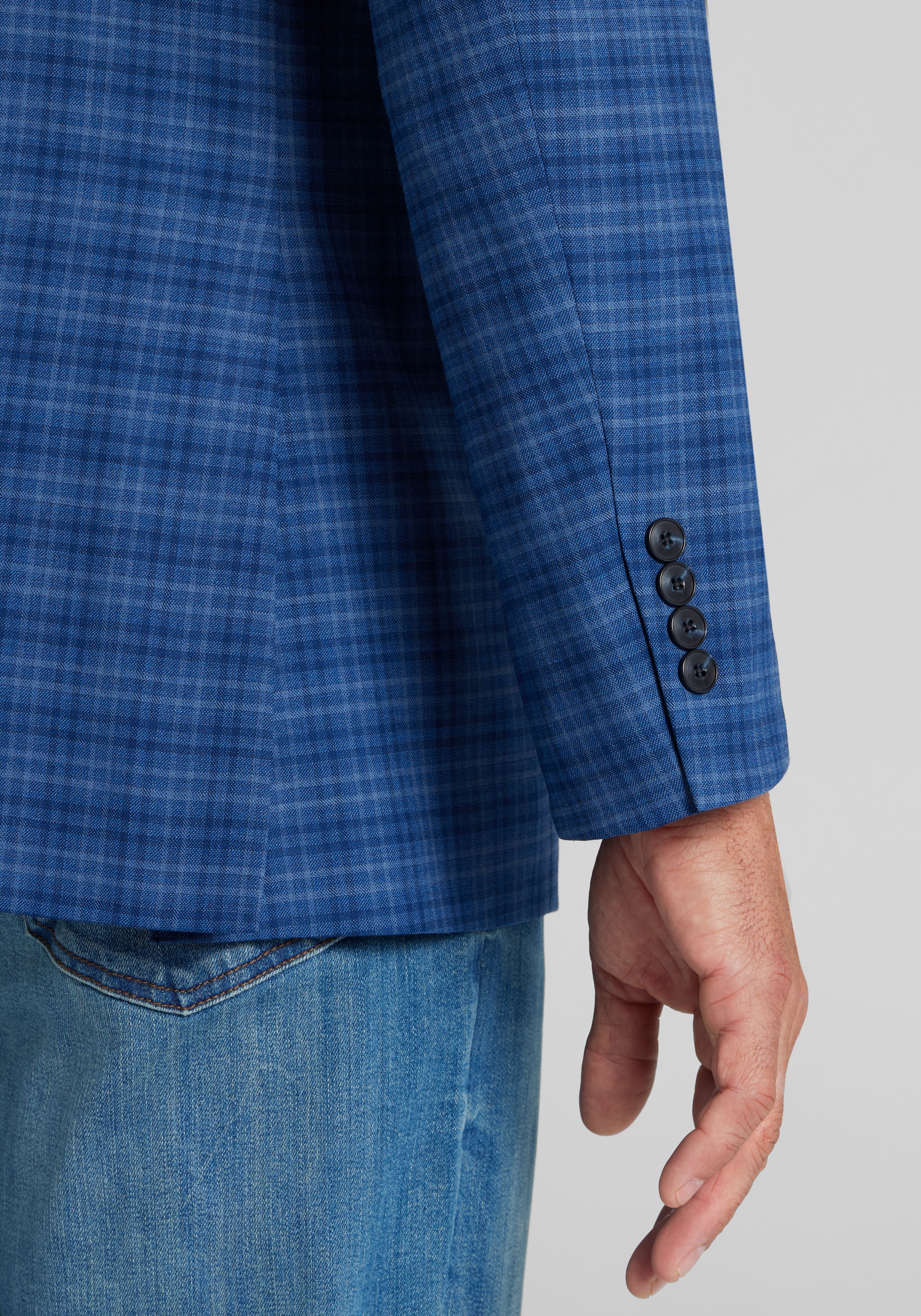 Jos. A. Bank Traditional Fit Plaid Comfort Stretch Sportcoat - Big & Tall CLEARANCE