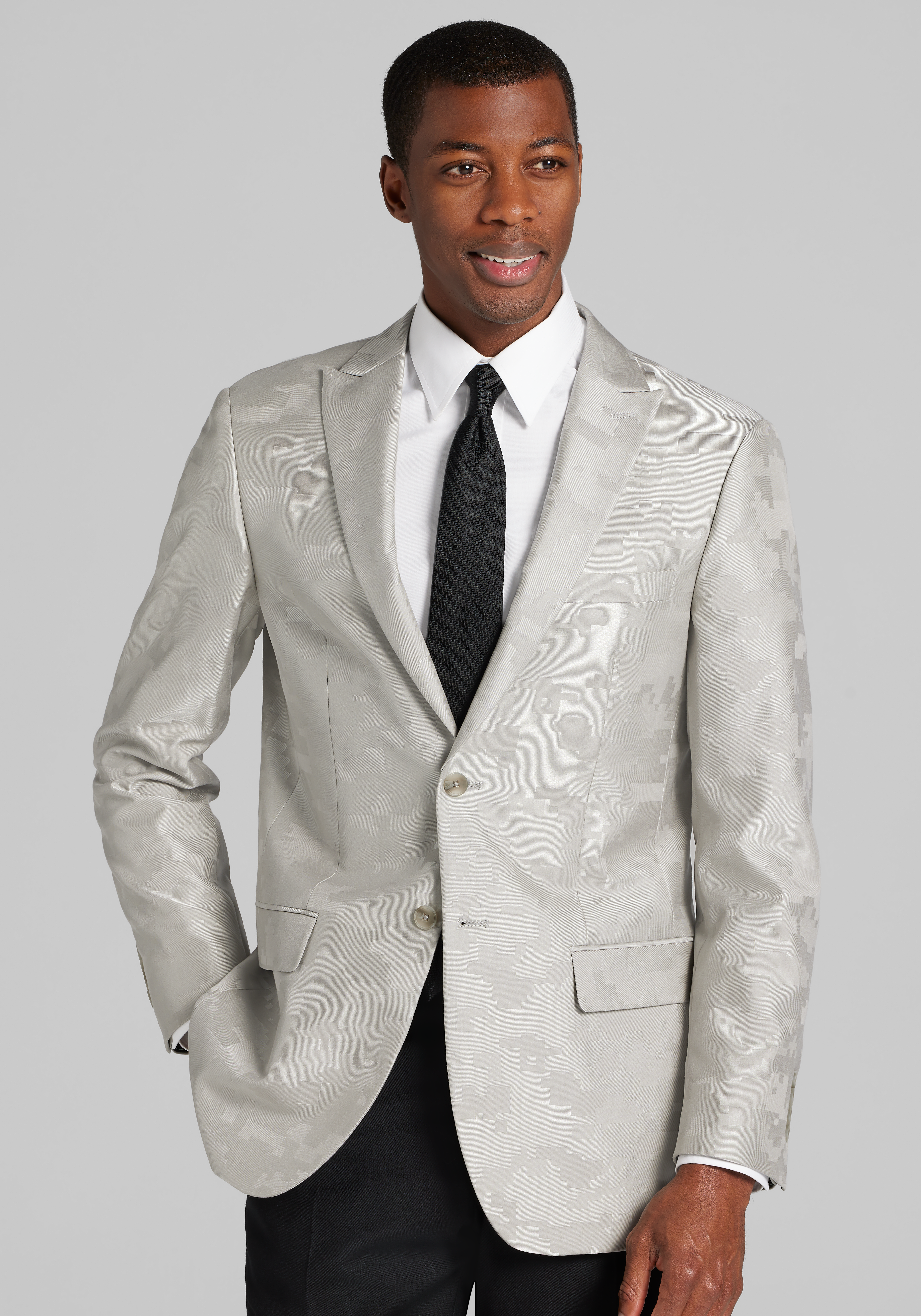 Jos. A. Bank Tailored Fit Digital Camo Dinner Jacket