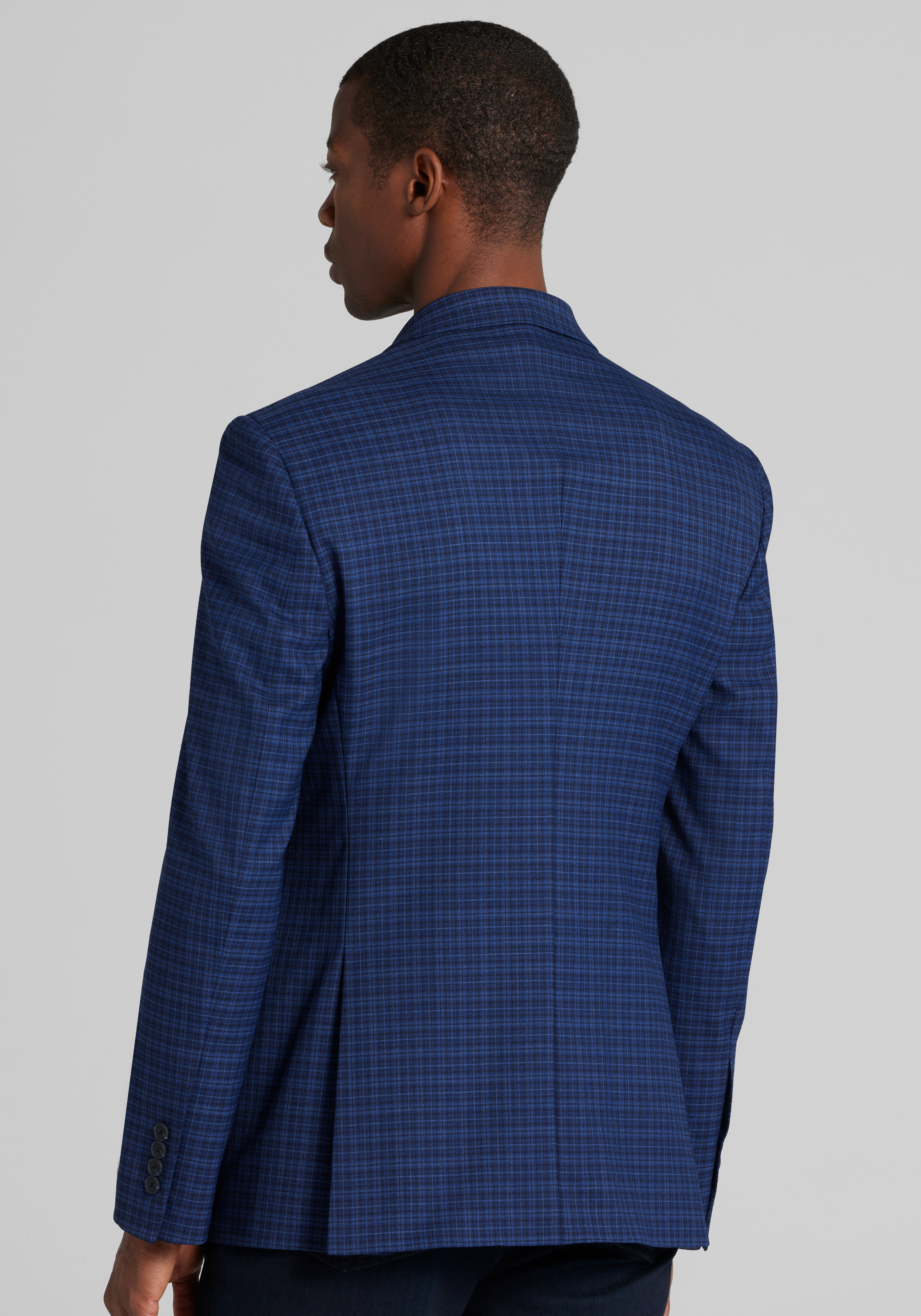 Traveler® 37.5 Performance Tailored Small Plaid Sportcoat CLEARANCE