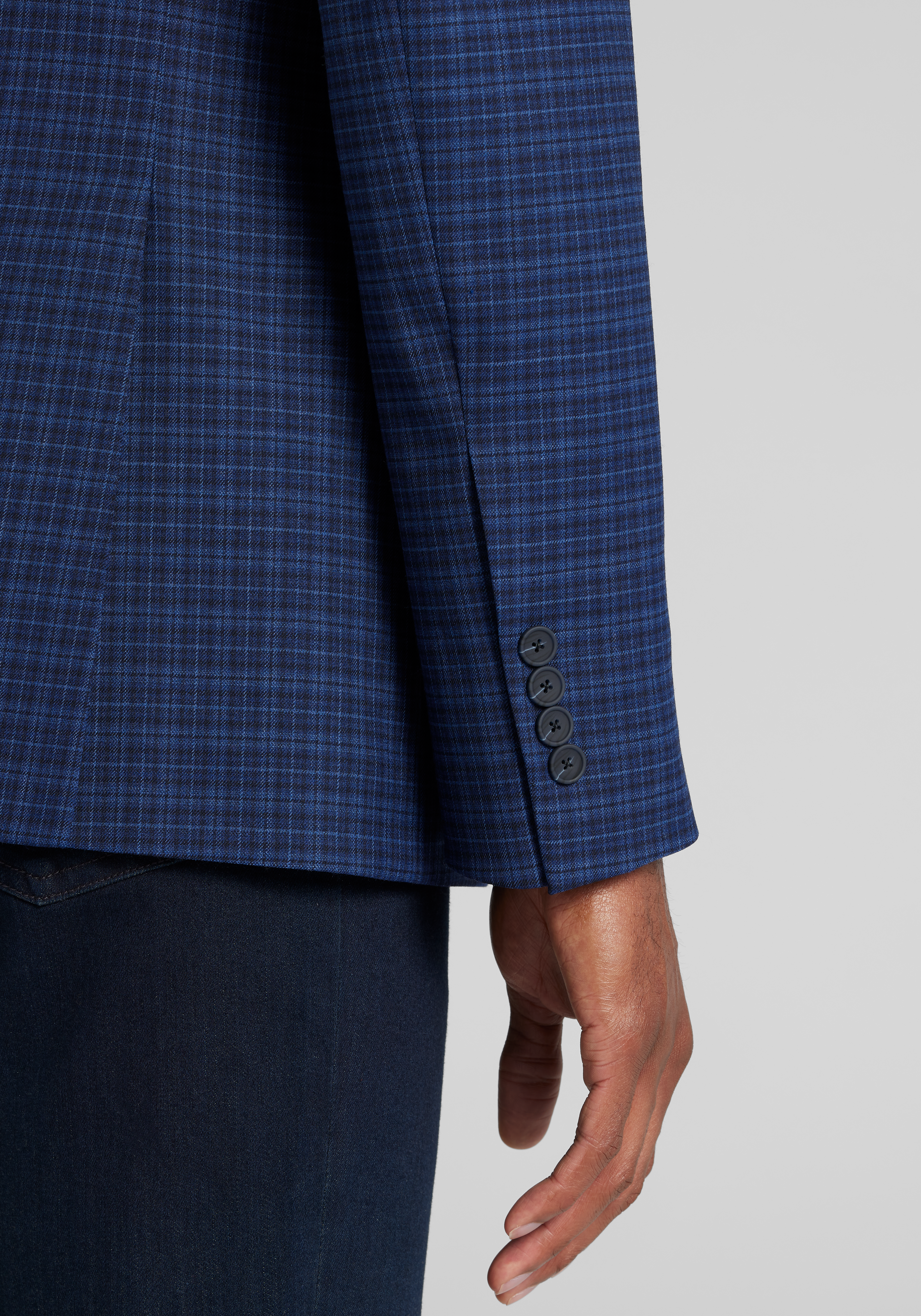 Traveler® 37.5 Performance Tailored Small Plaid Sportcoat CLEARANCE