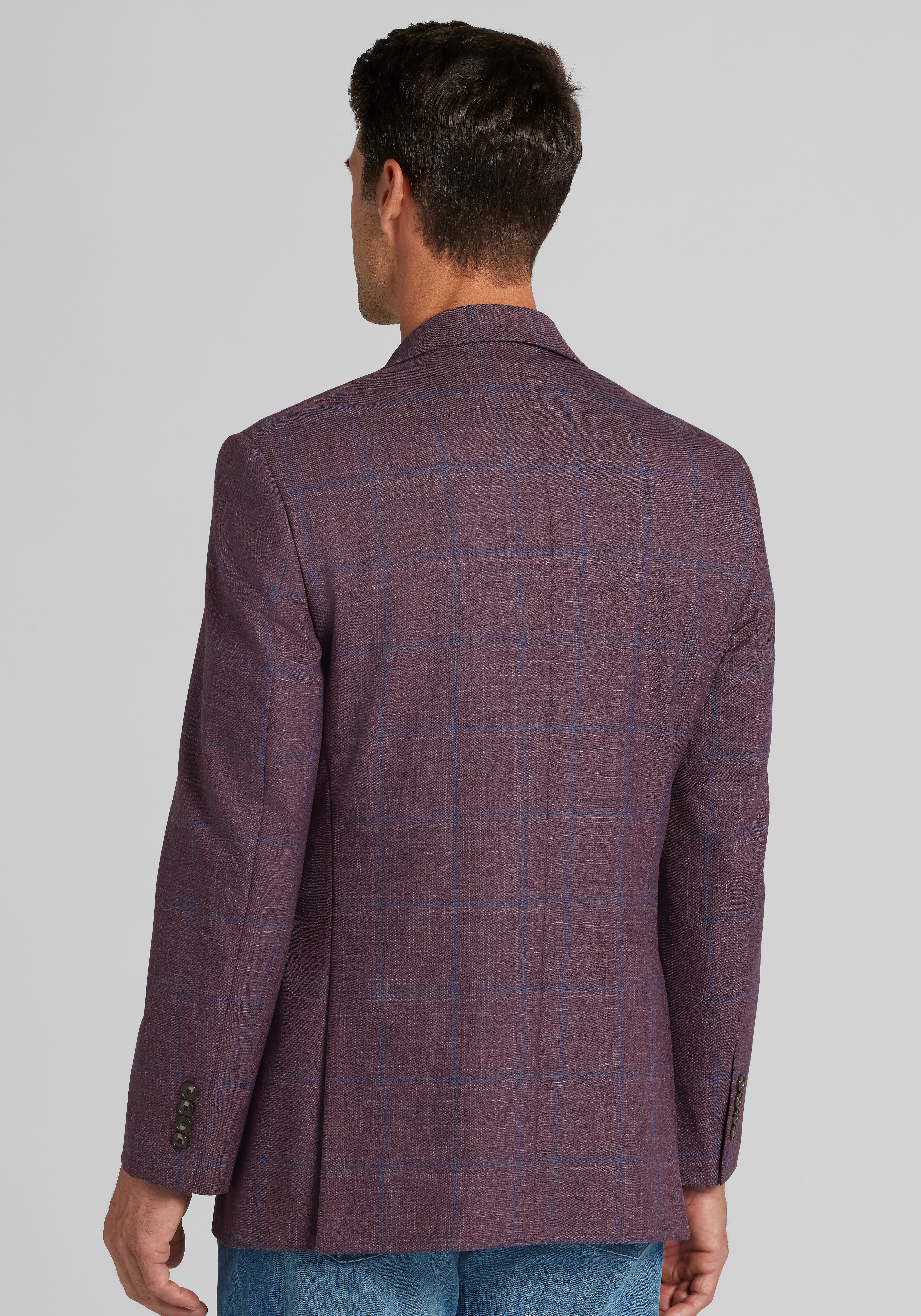 Jos A. Bank Comfort Stretch Traditional Fit Deco Sportcoat - Big & Tall CLEARANCE