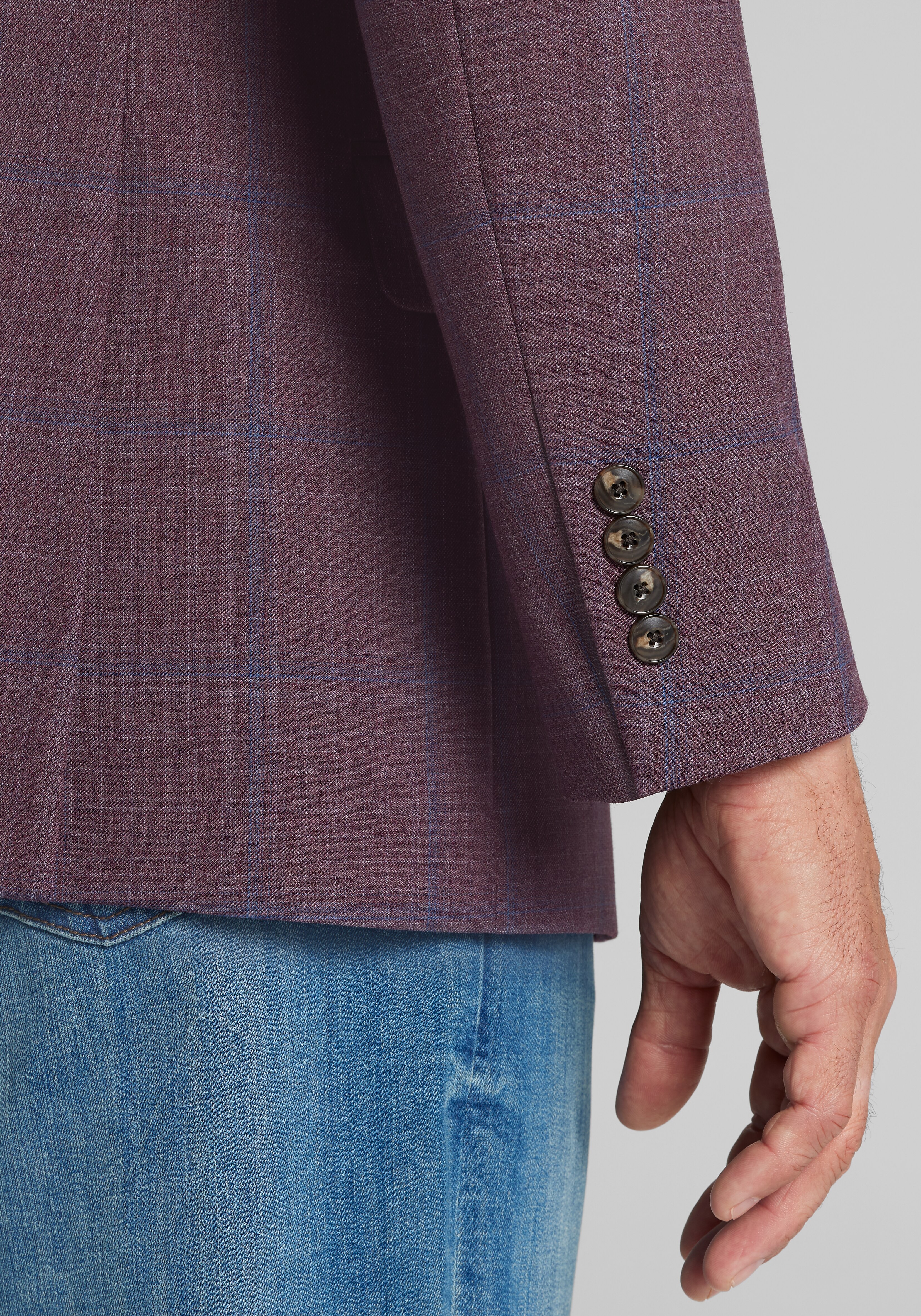 Jos A. Bank Comfort Stretch Traditional Fit Deco Sportcoat - Big & Tall CLEARANCE