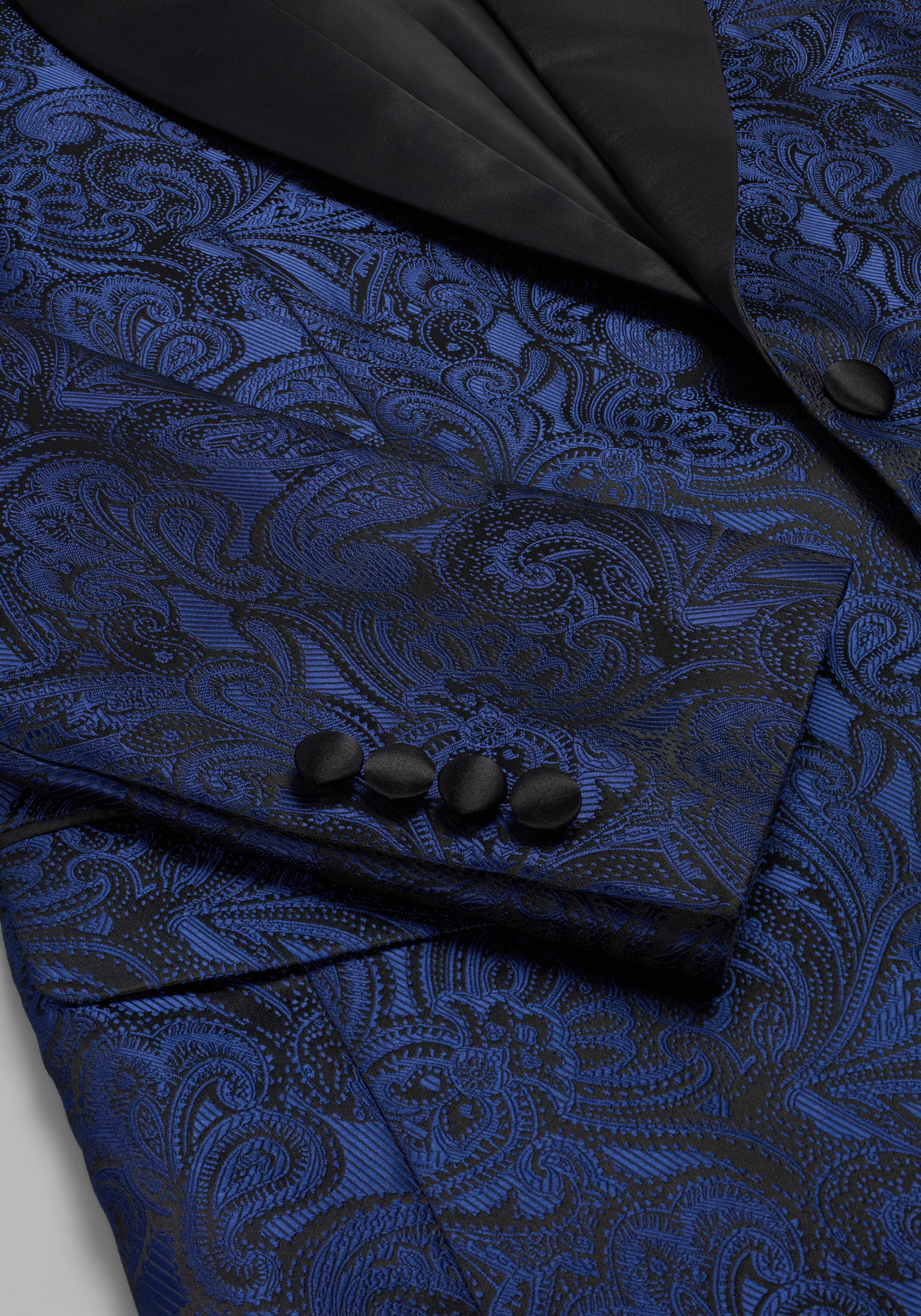Jos. A. Bank Slim Fit Paisley Dinner Jacket