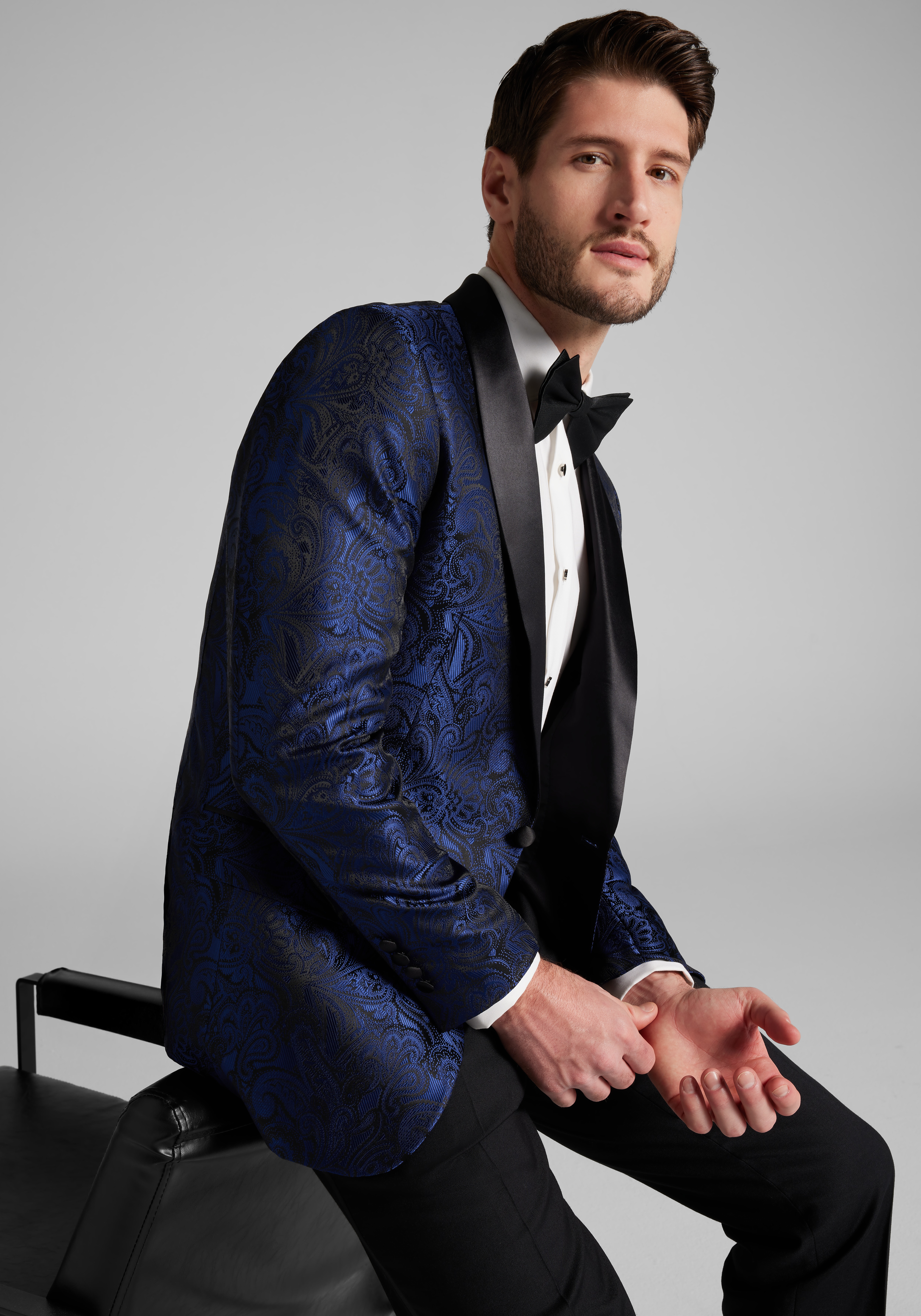 Jos. A. Bank Slim Fit Paisley Dinner Jacket
