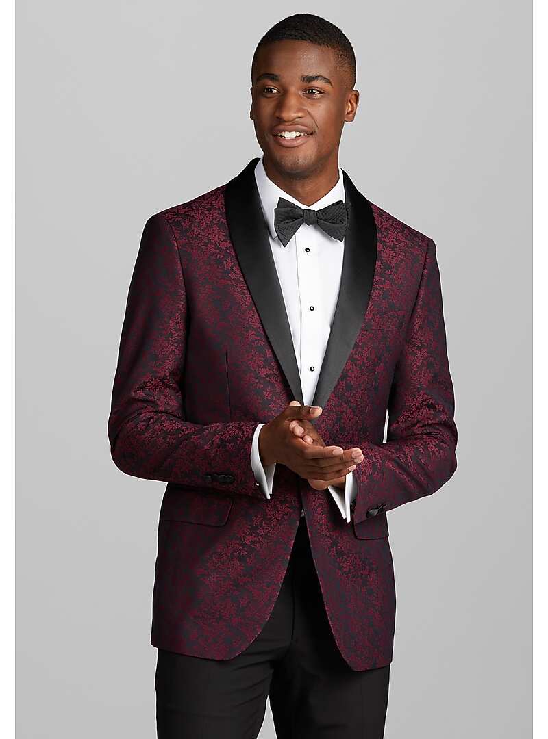 Jos. A. Bank Slim Fit Jacquard Formal Dinner Jacket Slim Fit