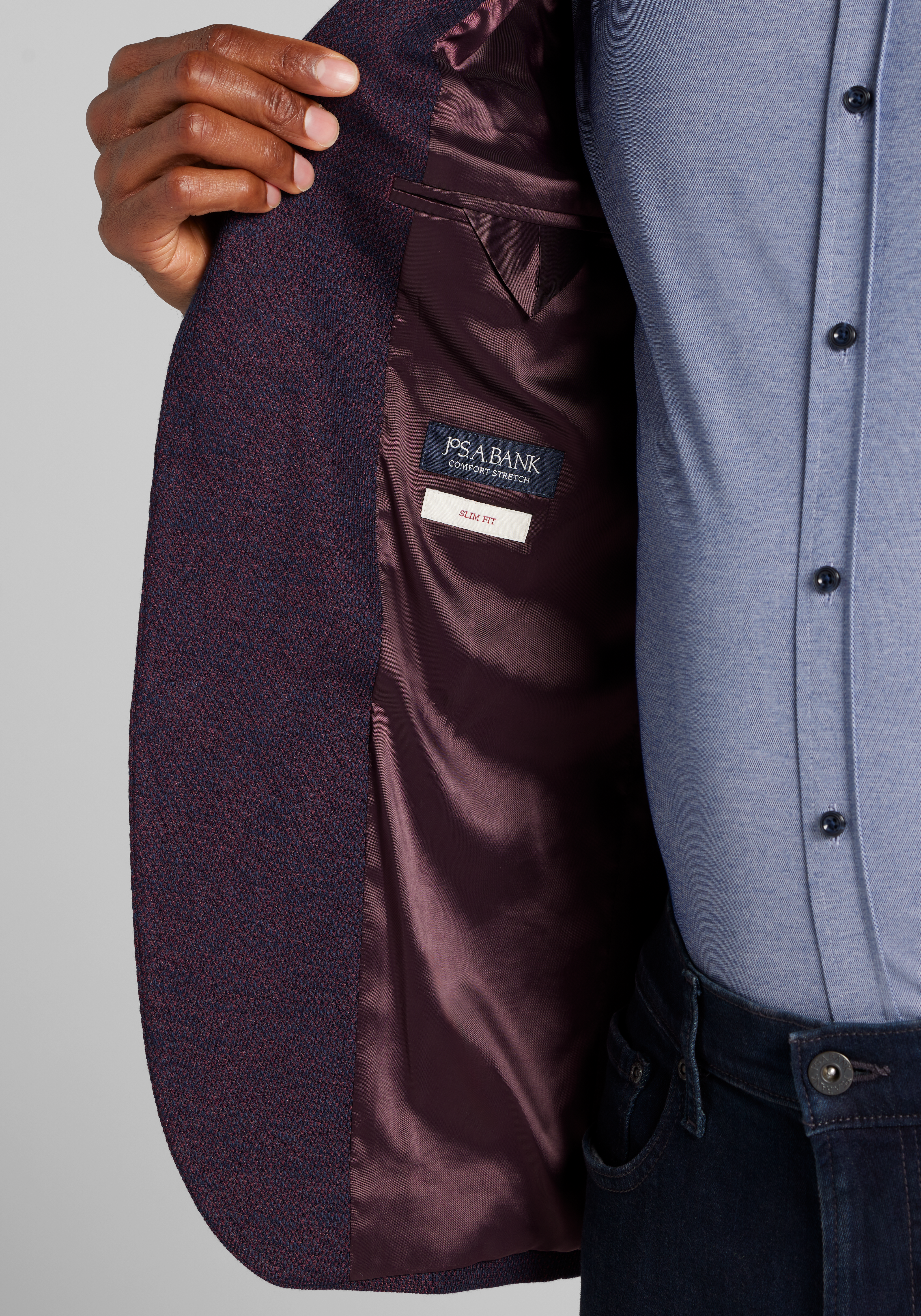 Jos. A. Bank Comfort Stretch Slim Fit Knit Sportcoat CLEARANCE