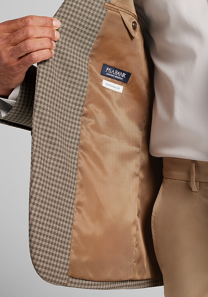 Jos. A. Bank Comfort Stretch Traditional Fit Check Sportcoat