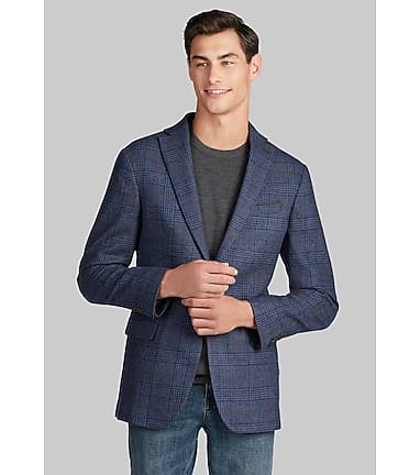 1905 Collection Tailored Fit Plaid Sportcoat CLEARANCE