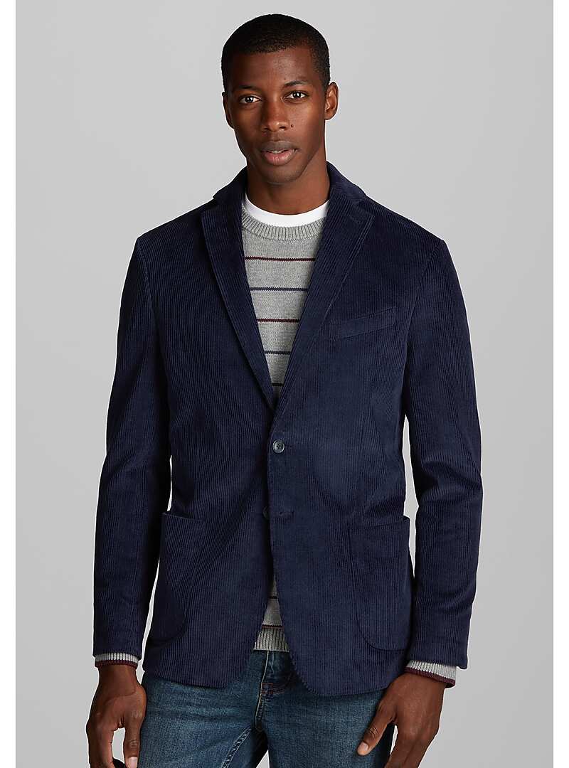 Josbank 1905 Collection Tailored Fit Navy Corduroy Sportcoat