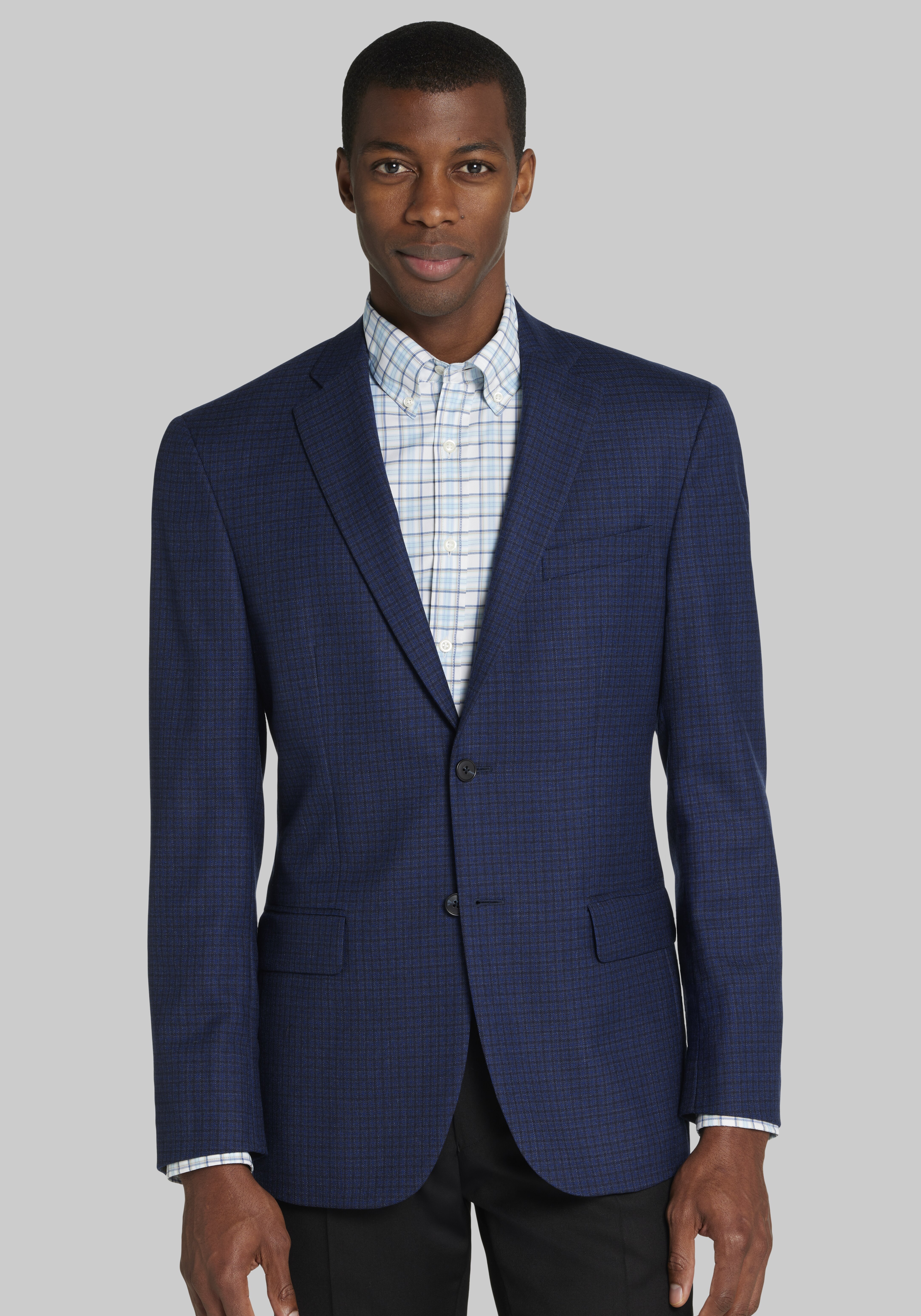 Next blue store blazer mens