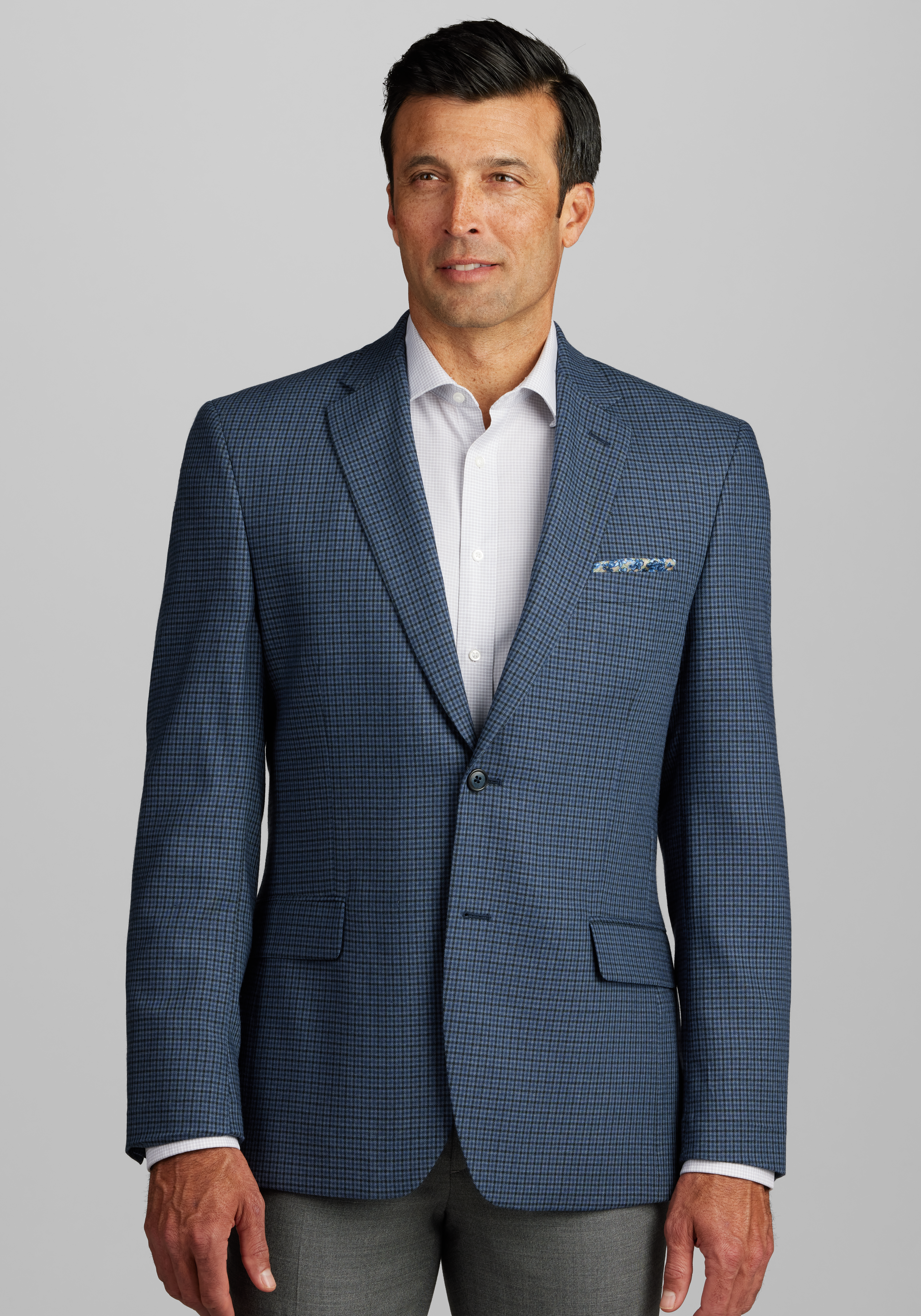 Turnbury Classic Fit Notch Lapel Sport Coat - 44 Long