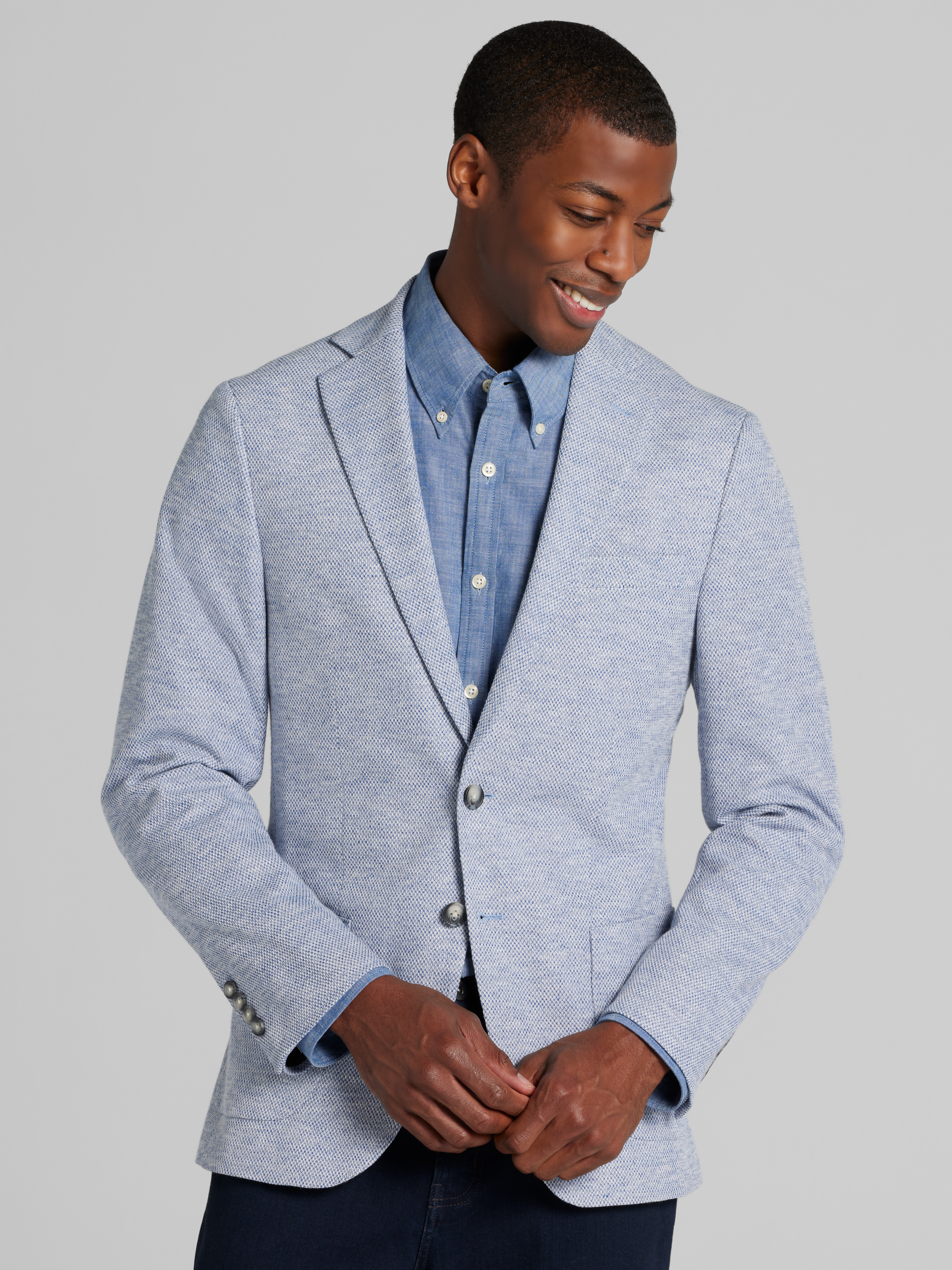 Traveler Slim Fit Knit Sportcoat