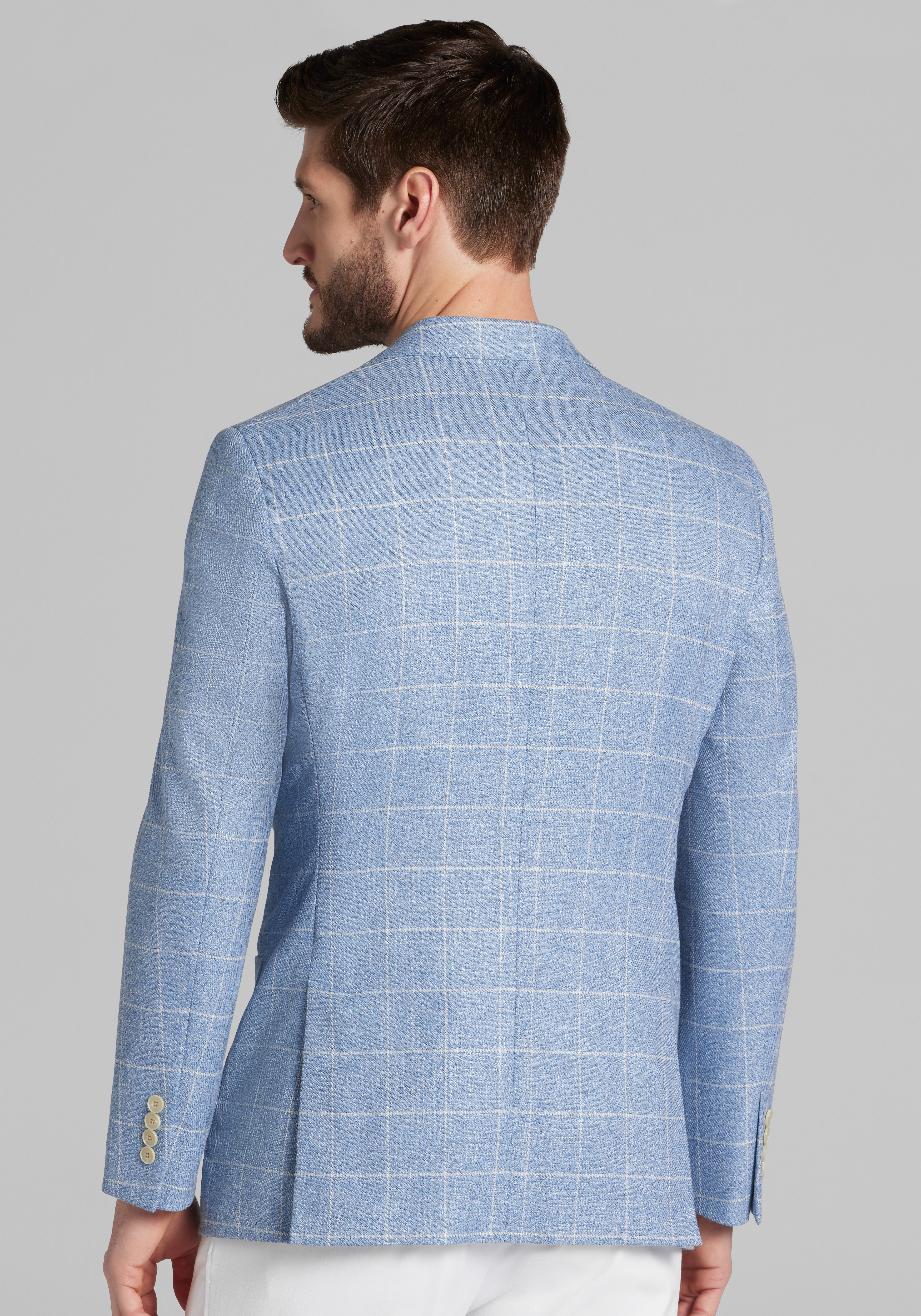 Jos. A. Bank Slim Fit Windowpane Sportcoat