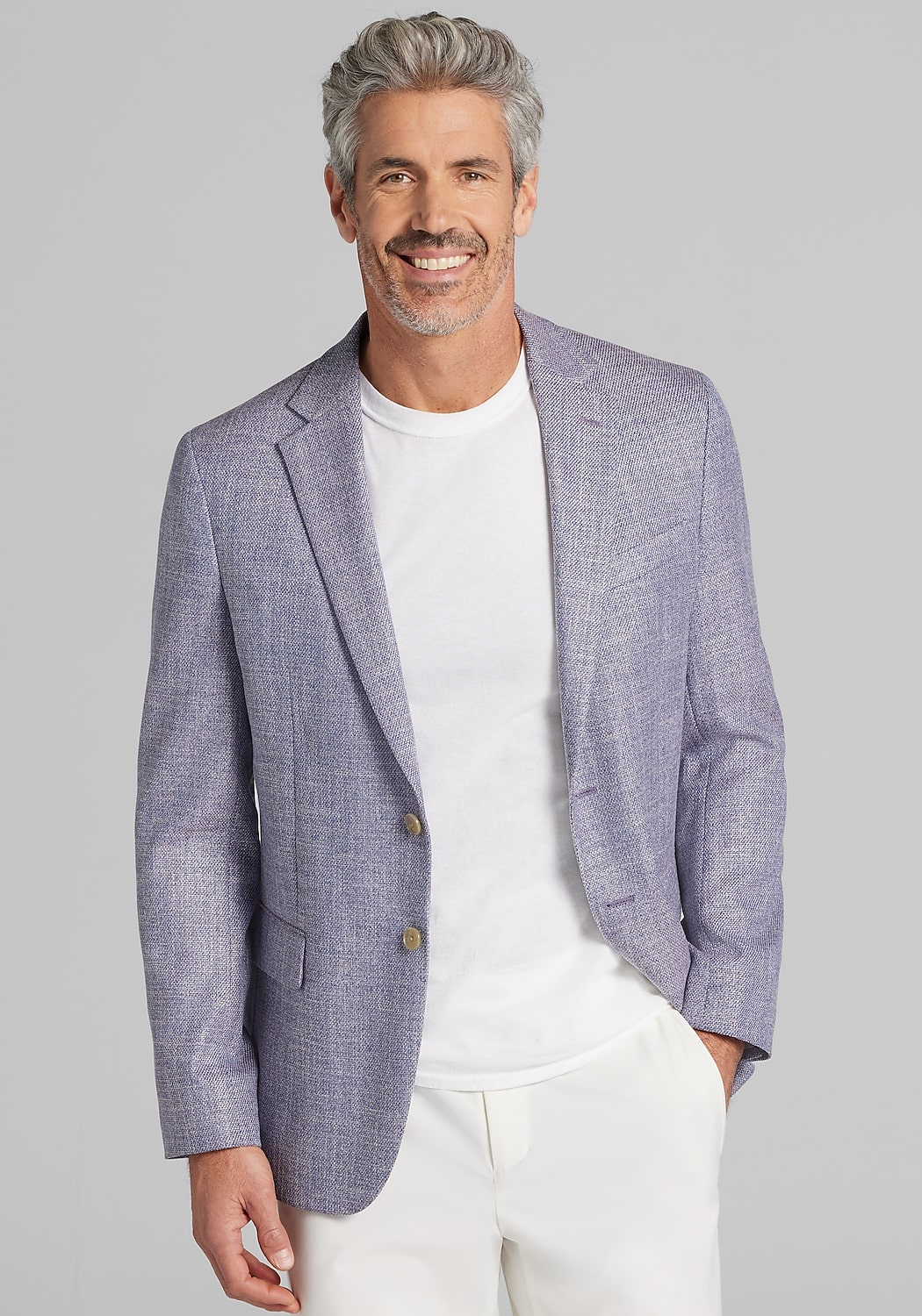 Jos. A. Bank Tailored Fit Comfort Stretch Textured Sportcoat CLEARANCE