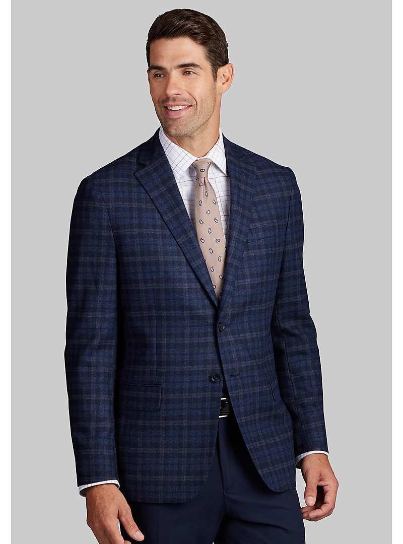 Reserve Collection Tailored Fit Windowpane Sportcoat CLEARANCE - All ...