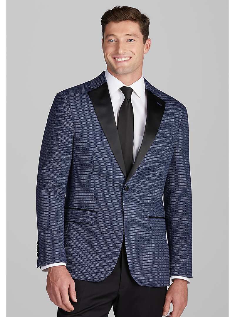 Jos. A. Bank Men's Slim Fit Peak Lapel Dinner Jacket (Navy)