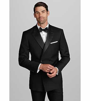 Tailored fit dinner suit sale