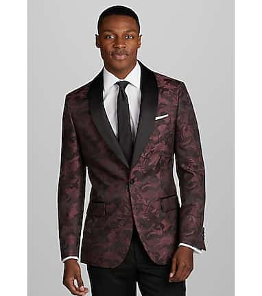 Patterned on sale tuxedo jacket