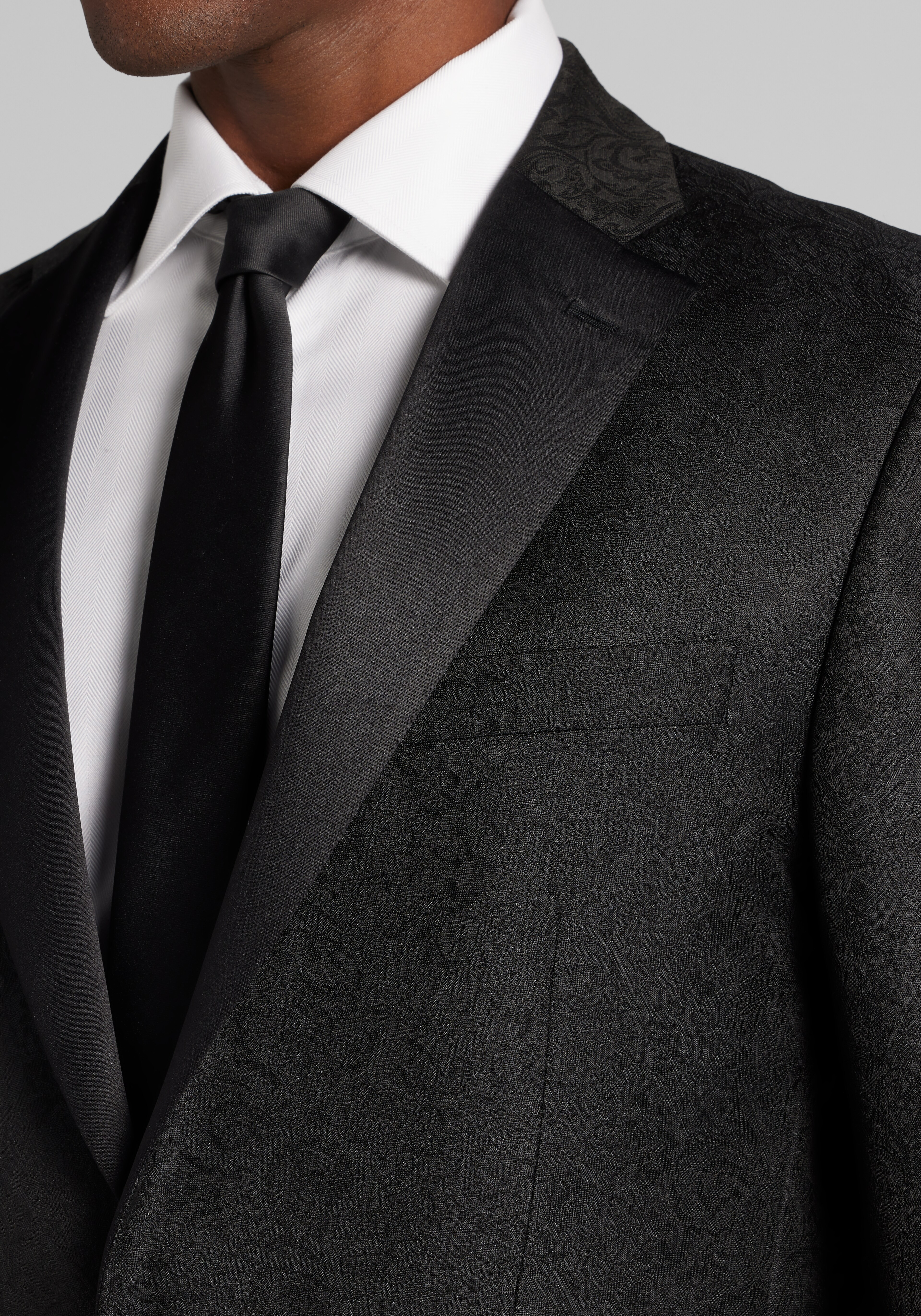 Jos. A. Bank Tailored Fit Paisley Dinner Jacket - Big & Tall CLEARANCE