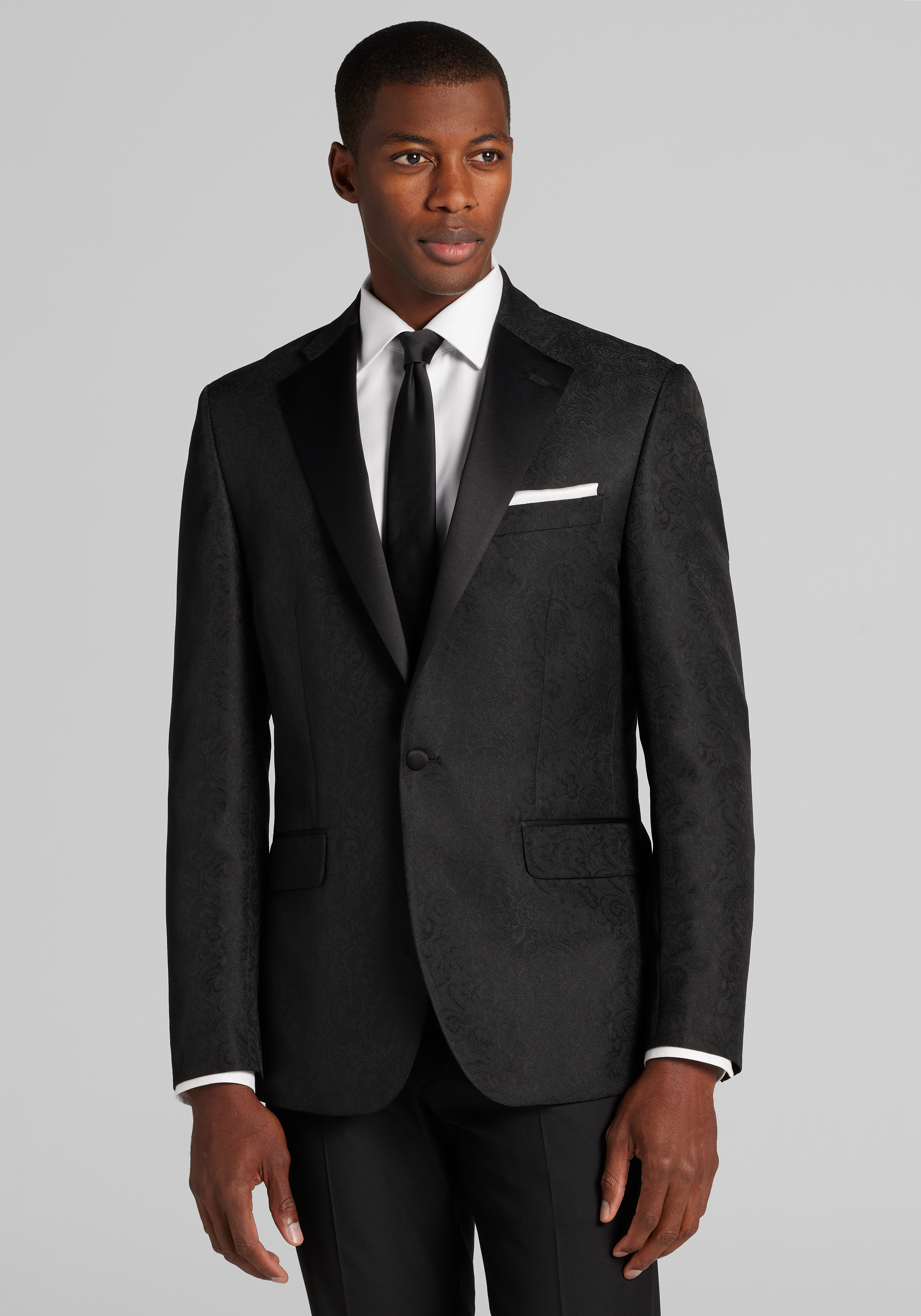 Men's FLYOUT_CATEGORY, Jos. A. Bank Tailored Fit Paisley Dinner Jacket - Big & Tall - Jos A Bank