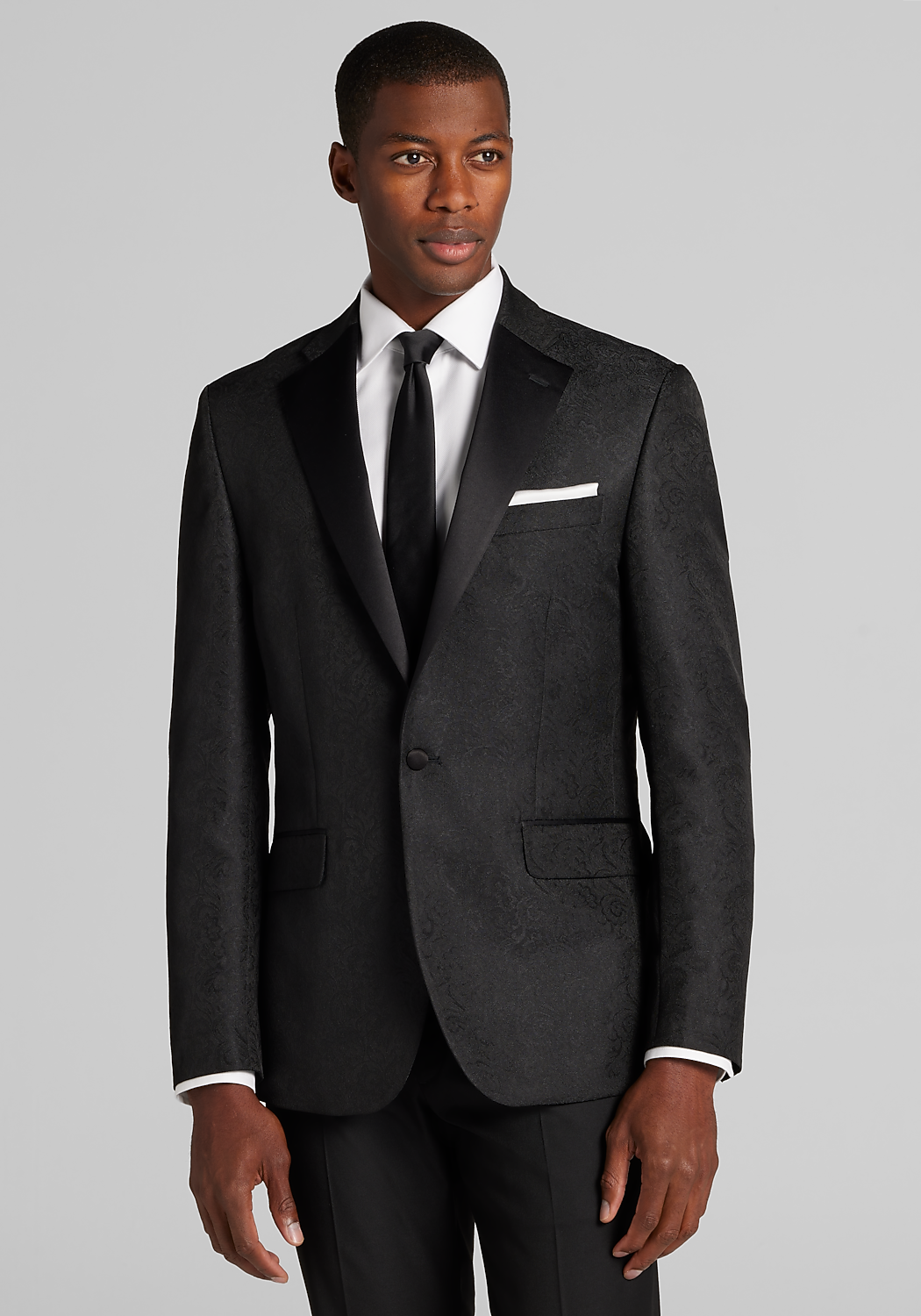 Jos. A. Bank Tailored Fit Paisley Dinner Jacket
