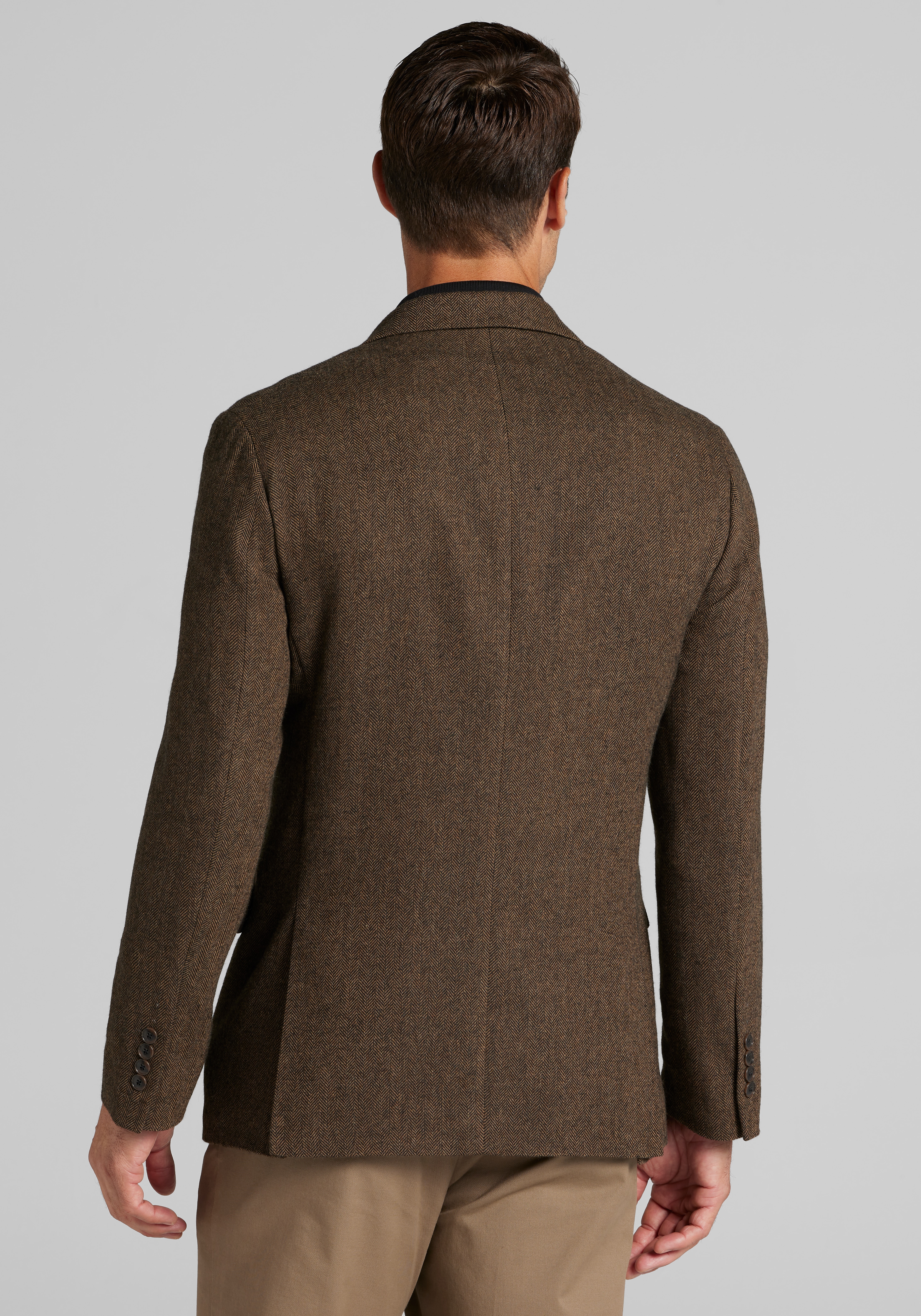 1905 Collection Tailored Fit Herringbone Sportcoat - Big & Tall CLEARANCE