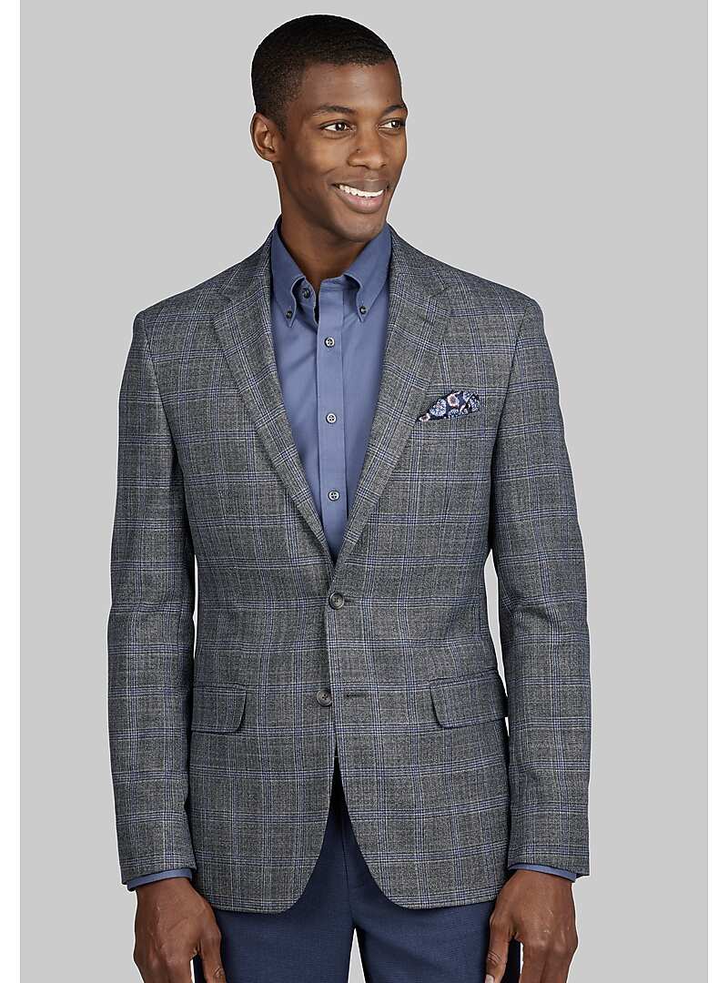 Jos. A. Bank Slim Fit Plaid Sportcoat Slim Fit Sportcoats Jos A Bank