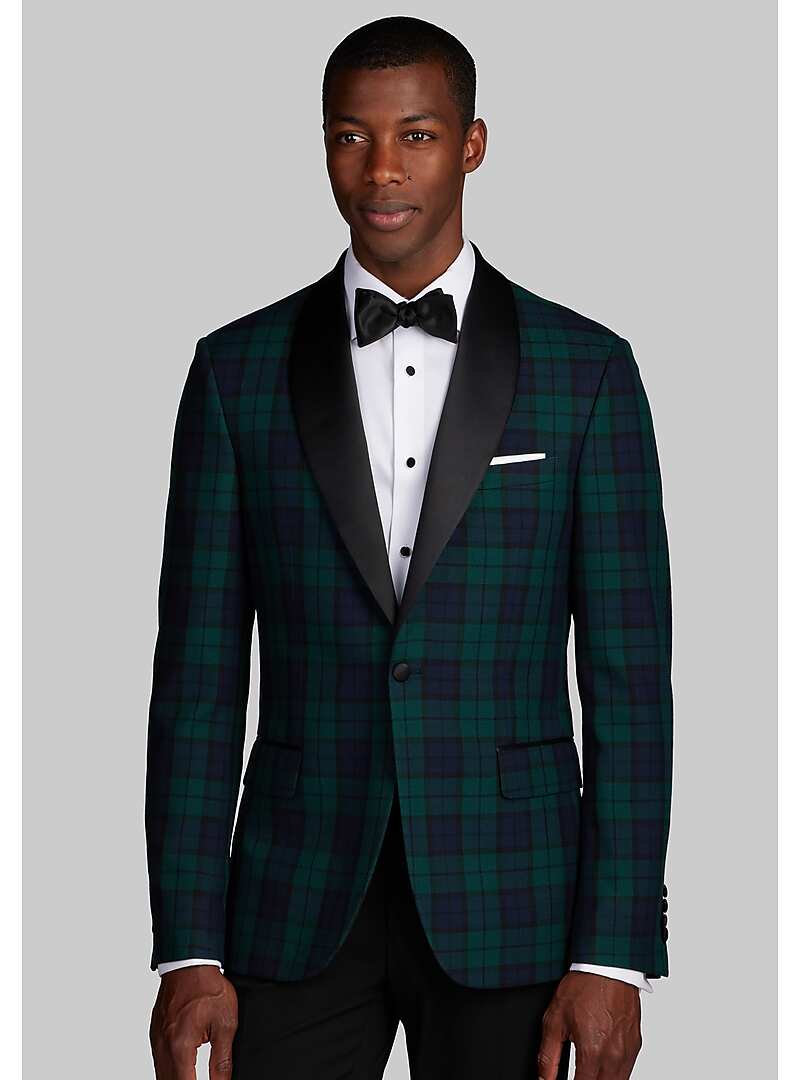 Jos. A. Bank Slim Fit Plaid Dinner Jacket CLEARANCE - All Clearance ...