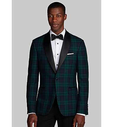 Jos. A. Bank Slim Fit Plaid Dinner Jacket CLEARANCE