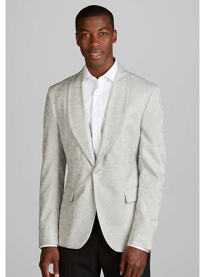 Reserve Collection Tailored Fit Paisley Dinner Jacket CLEARANCE All