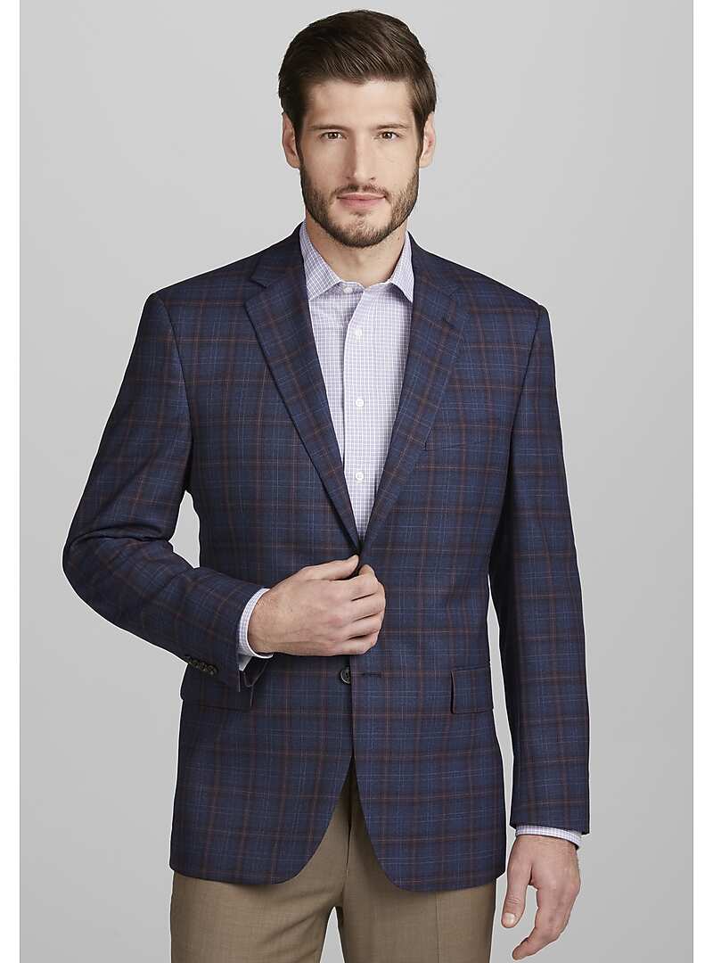Jos. A. Bank Traditional Fit Plaid Sportcoat Big & Tall New Arrivals Jos A Bank
