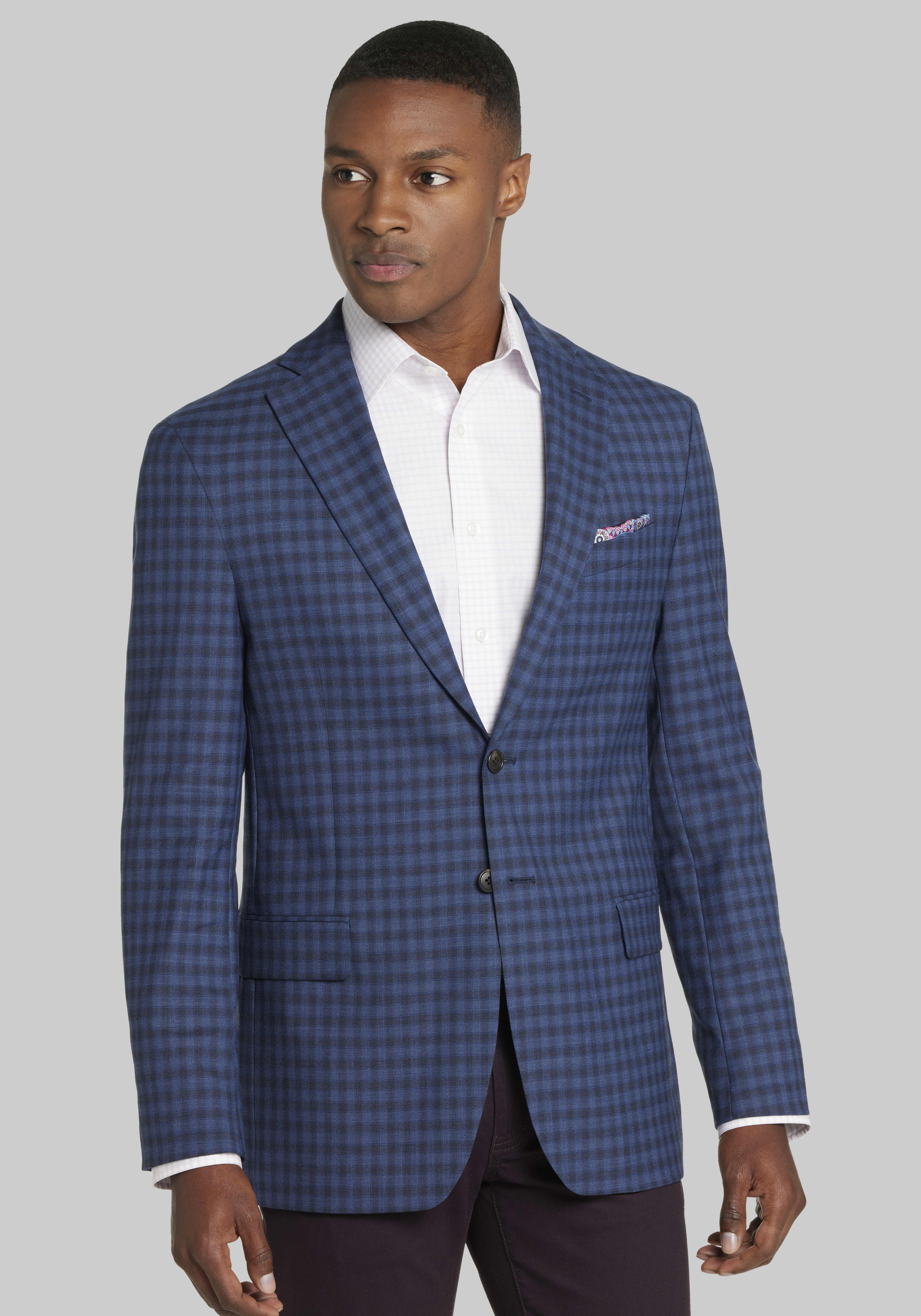 Gingham best sale sport coat