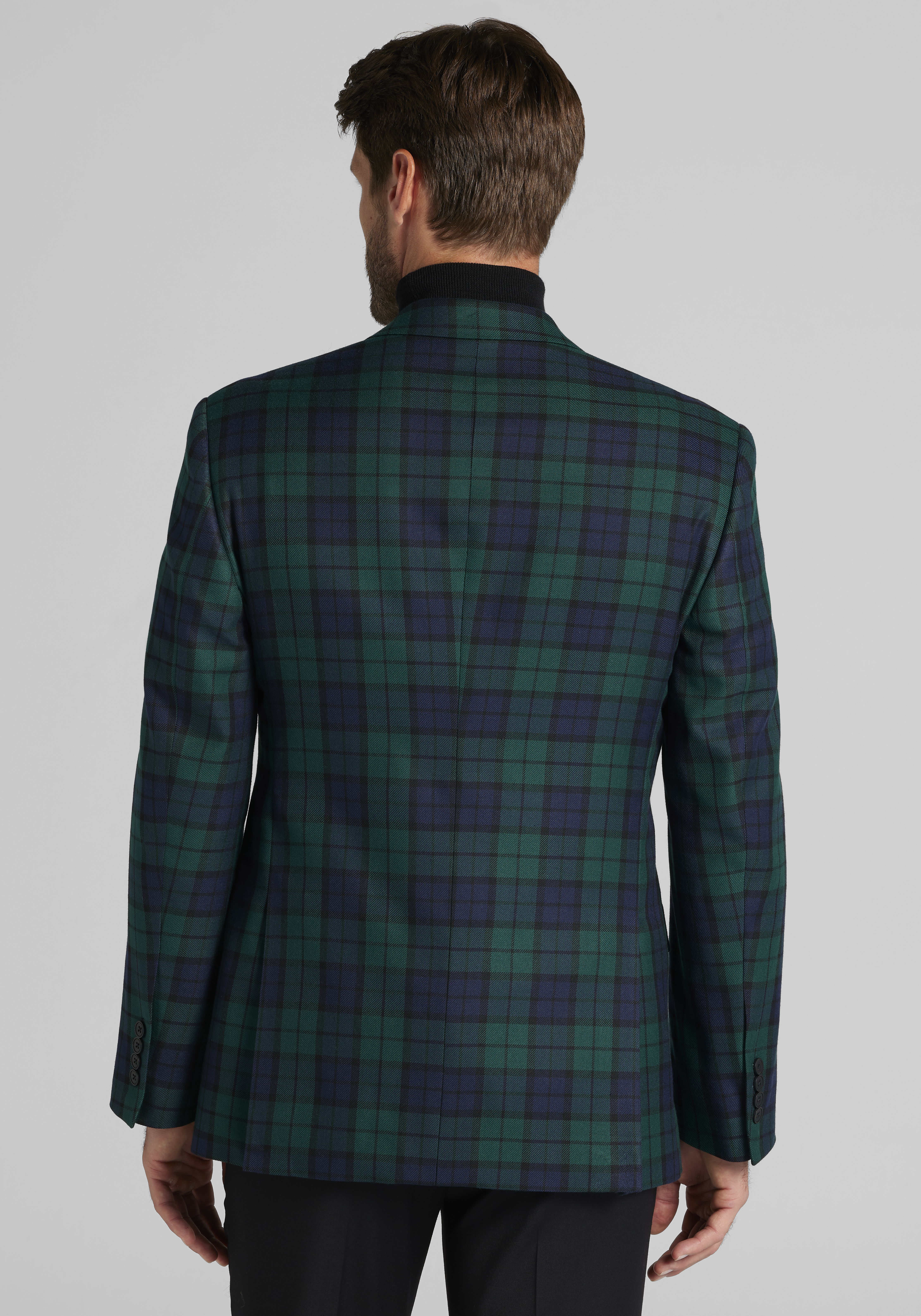 Jos. A. Bank Tailored Fit Blackwatch Dinner Jacket CLEARANCE