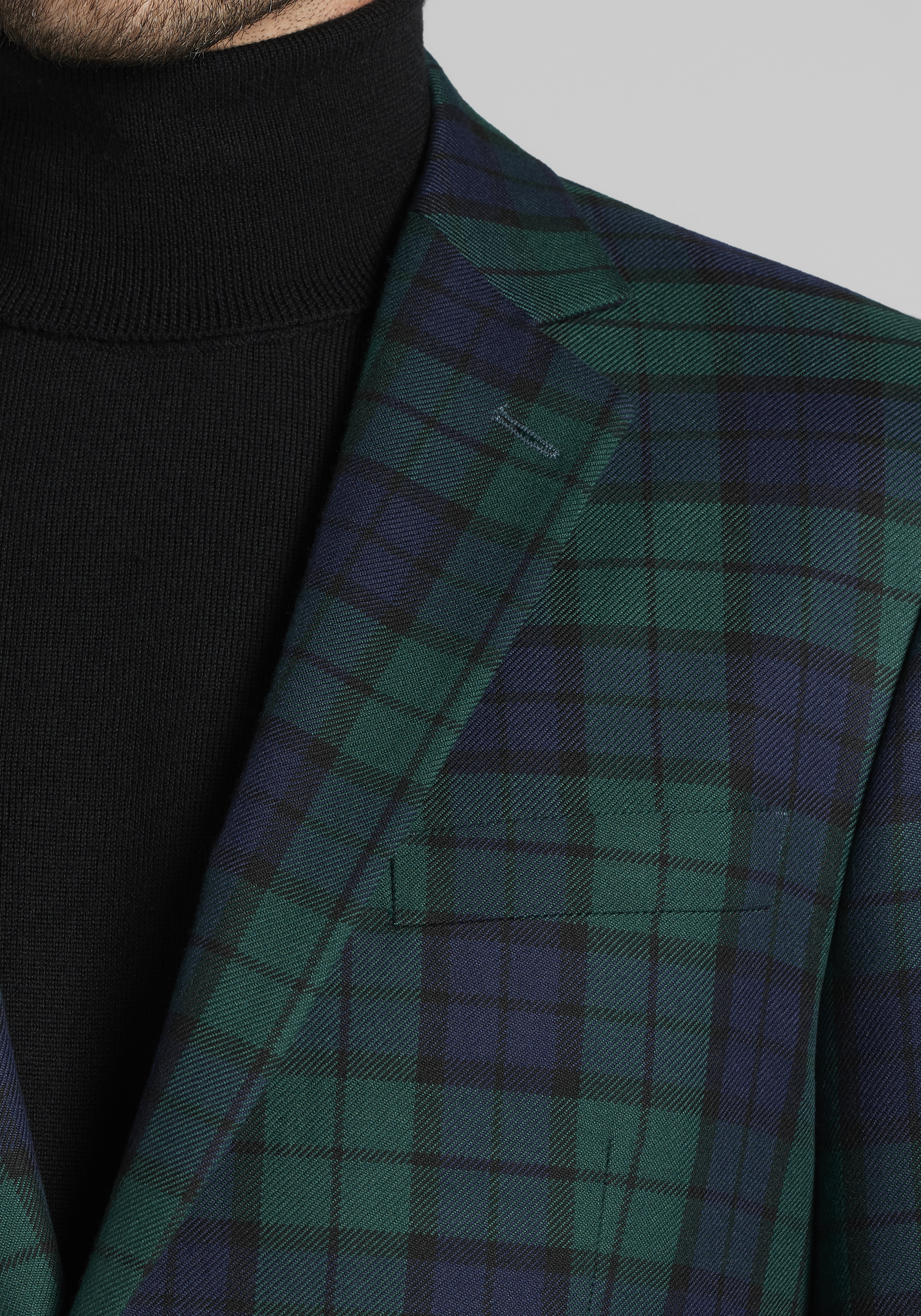 Jos. A. Bank Tailored Fit Blackwatch Dinner Jacket CLEARANCE