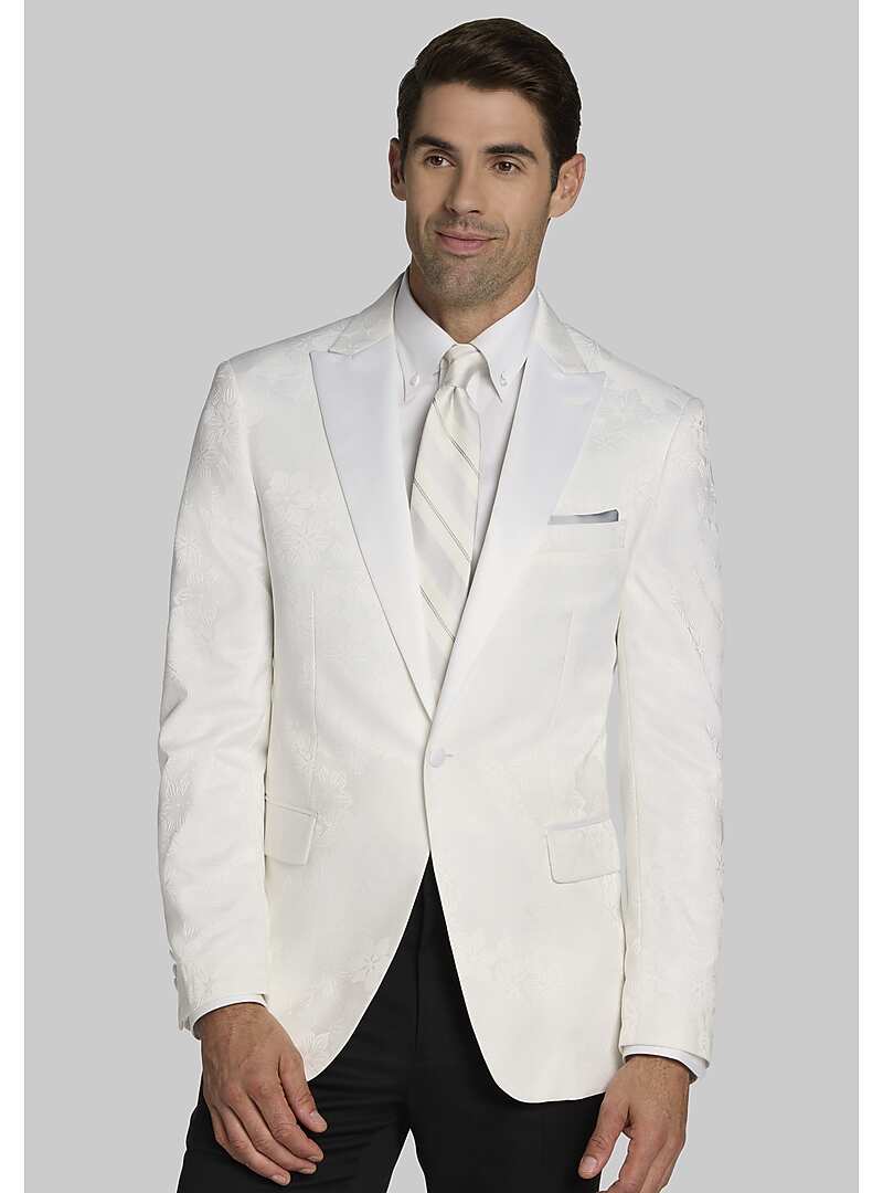 Jos. A. Bank Tailored Fit Floral Jacquard Dinner Jacket Jos. A. Bank