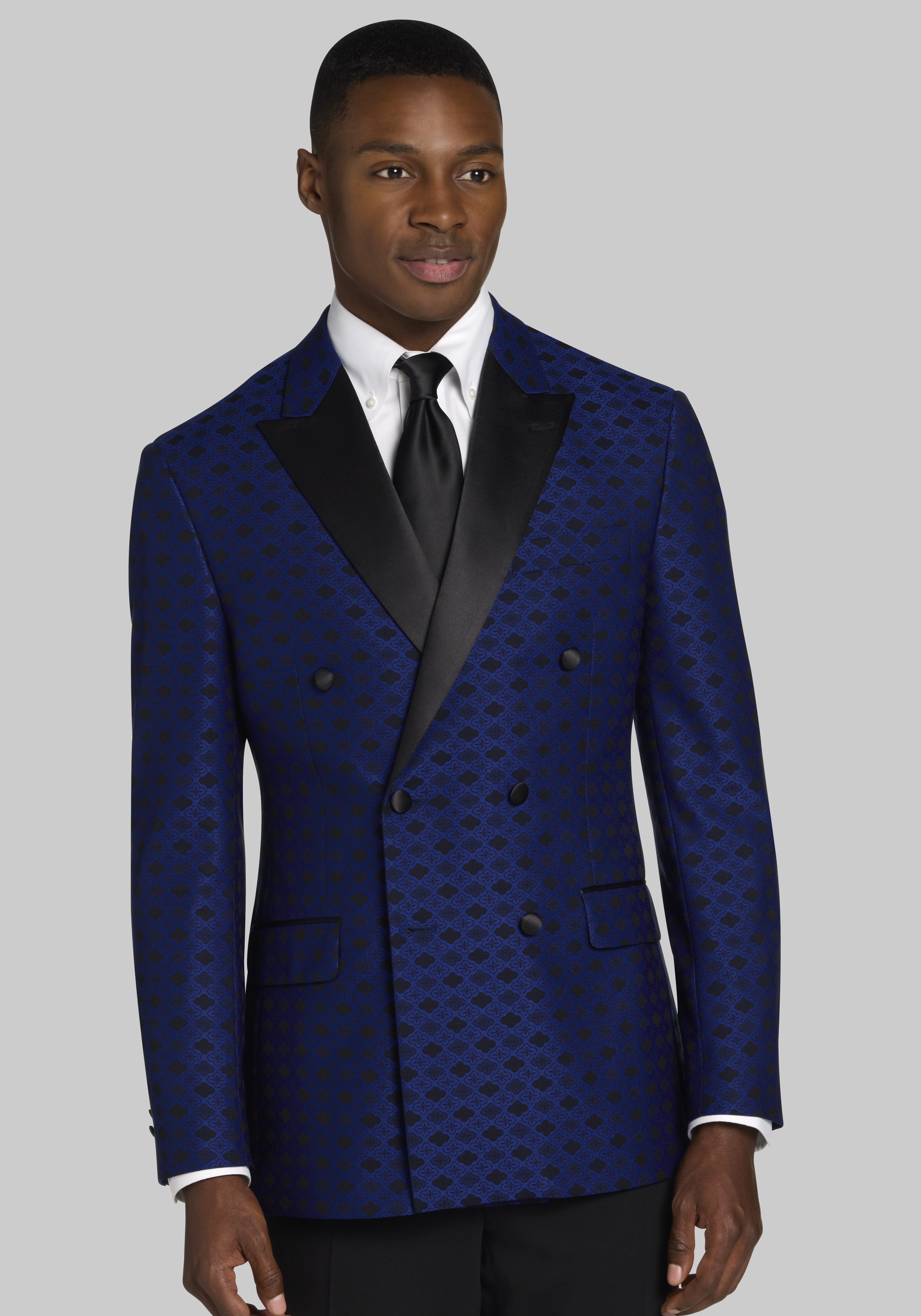 Navy blue hot sale dinner jacket