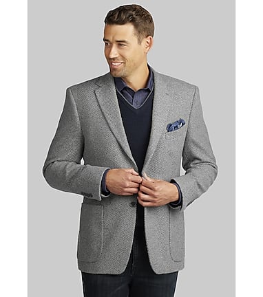 Reserve Collection Traditional Fit Textured Sportcoat CLEARANCE
