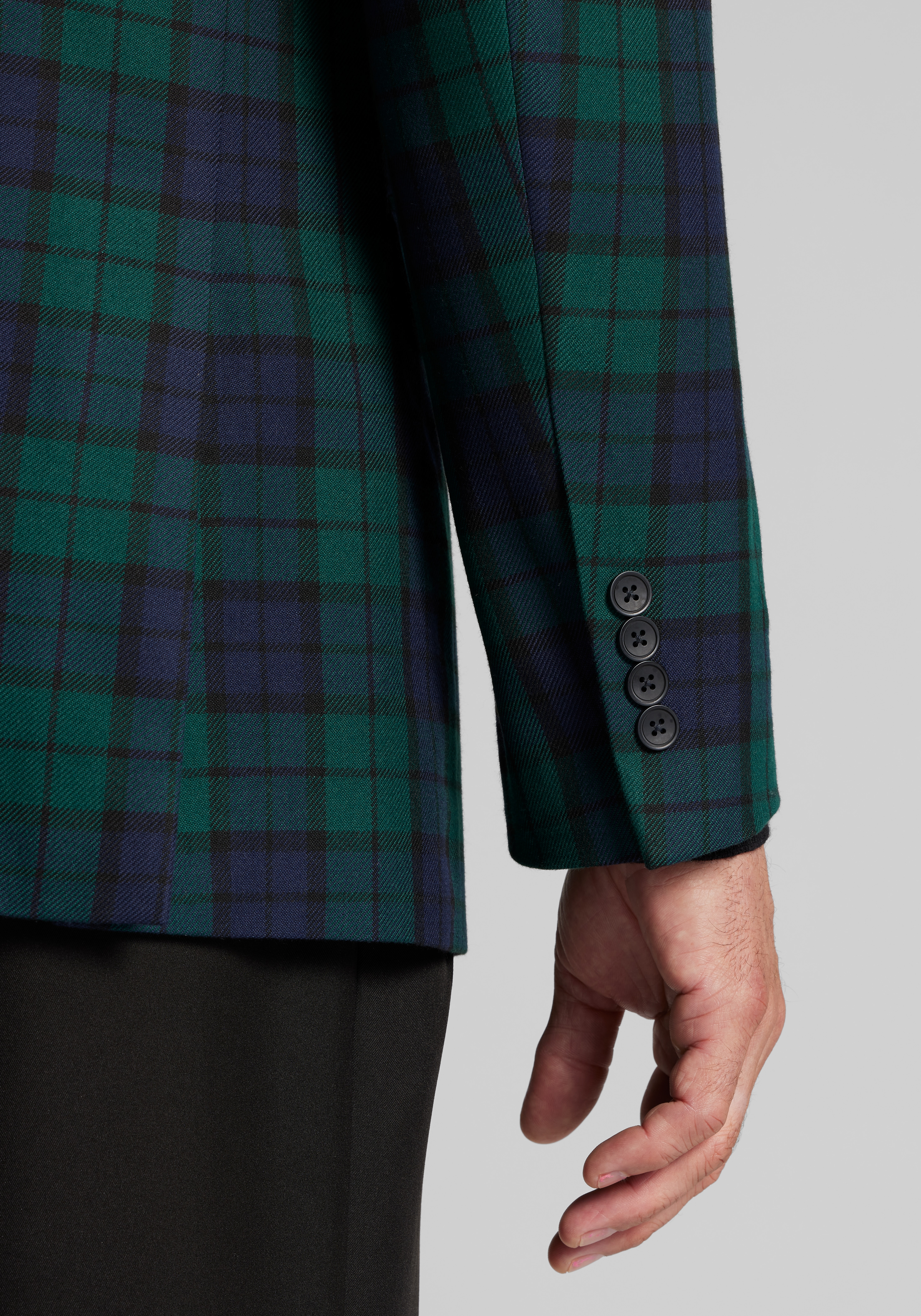 Jos. A. Bank Traditional Fit Blackwatch Dinner Jacket CLEARANCE