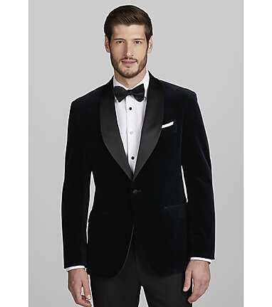 Big and tall best sale velvet dinner jacket