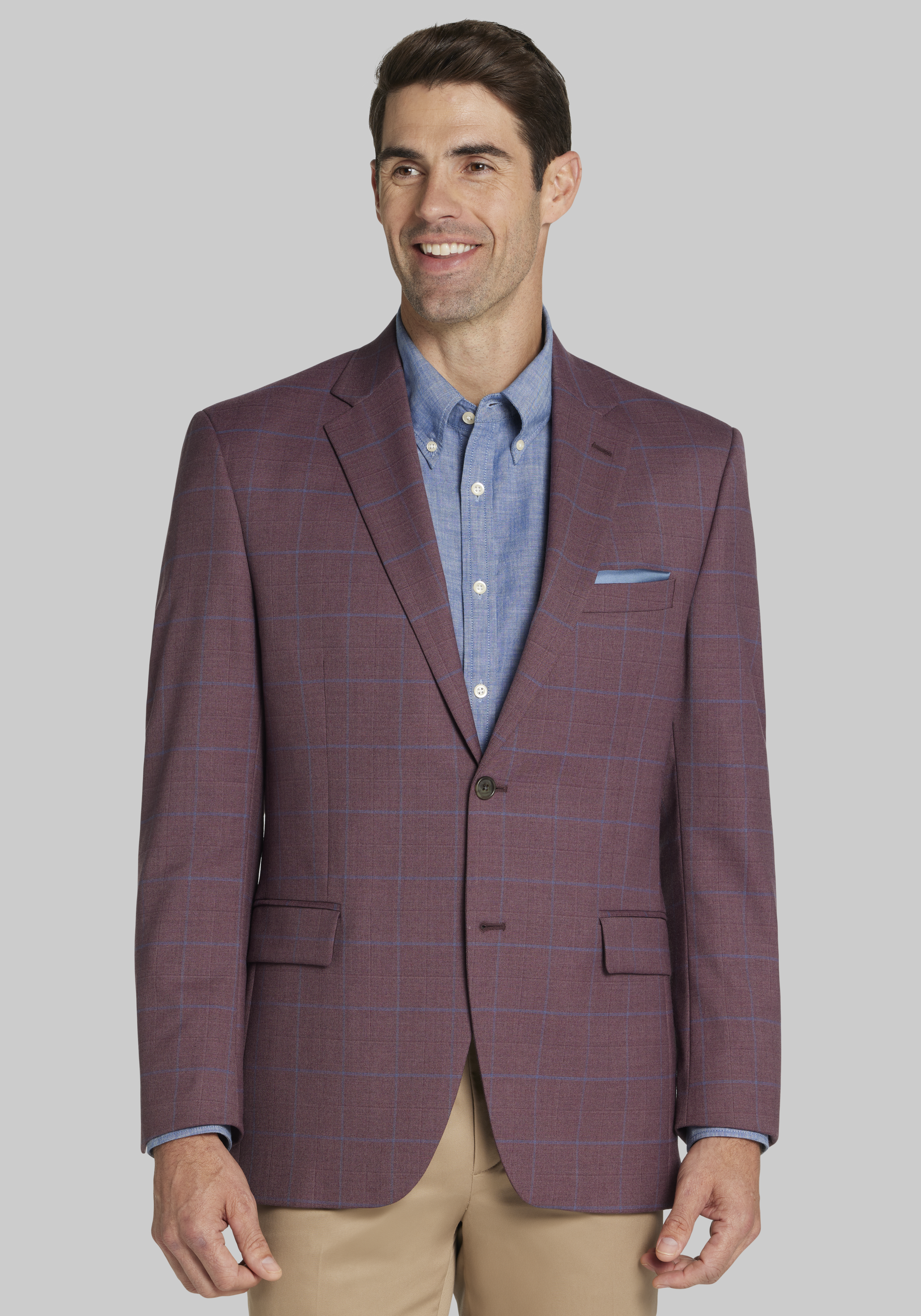 Paisley & Gray Slim Fit Knit Suit Separates Jacket | Men's | Moores Clothing