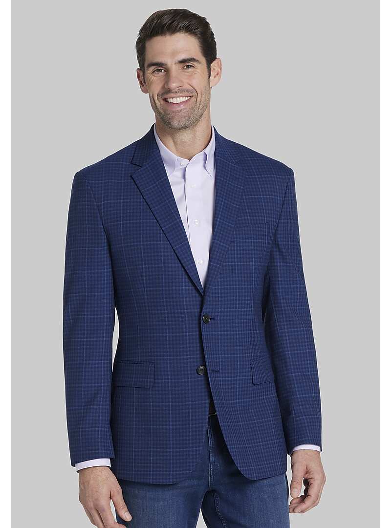 Jos. A. Bank Traditional Fit Plaid Sportcoat Big & Tall New