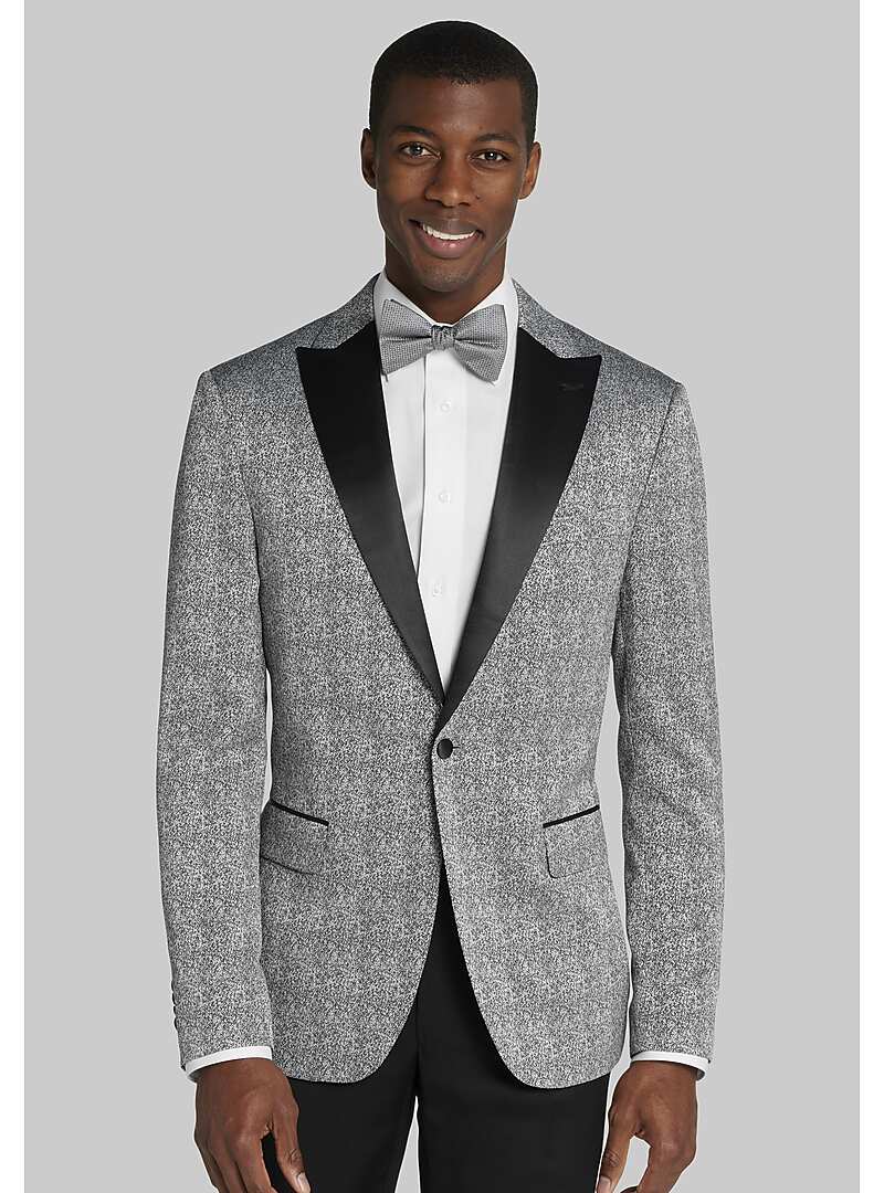 Jos. A. Bank Slim Fit Jacquard Dinner Jacket Jos. A. Bank Sportcoats