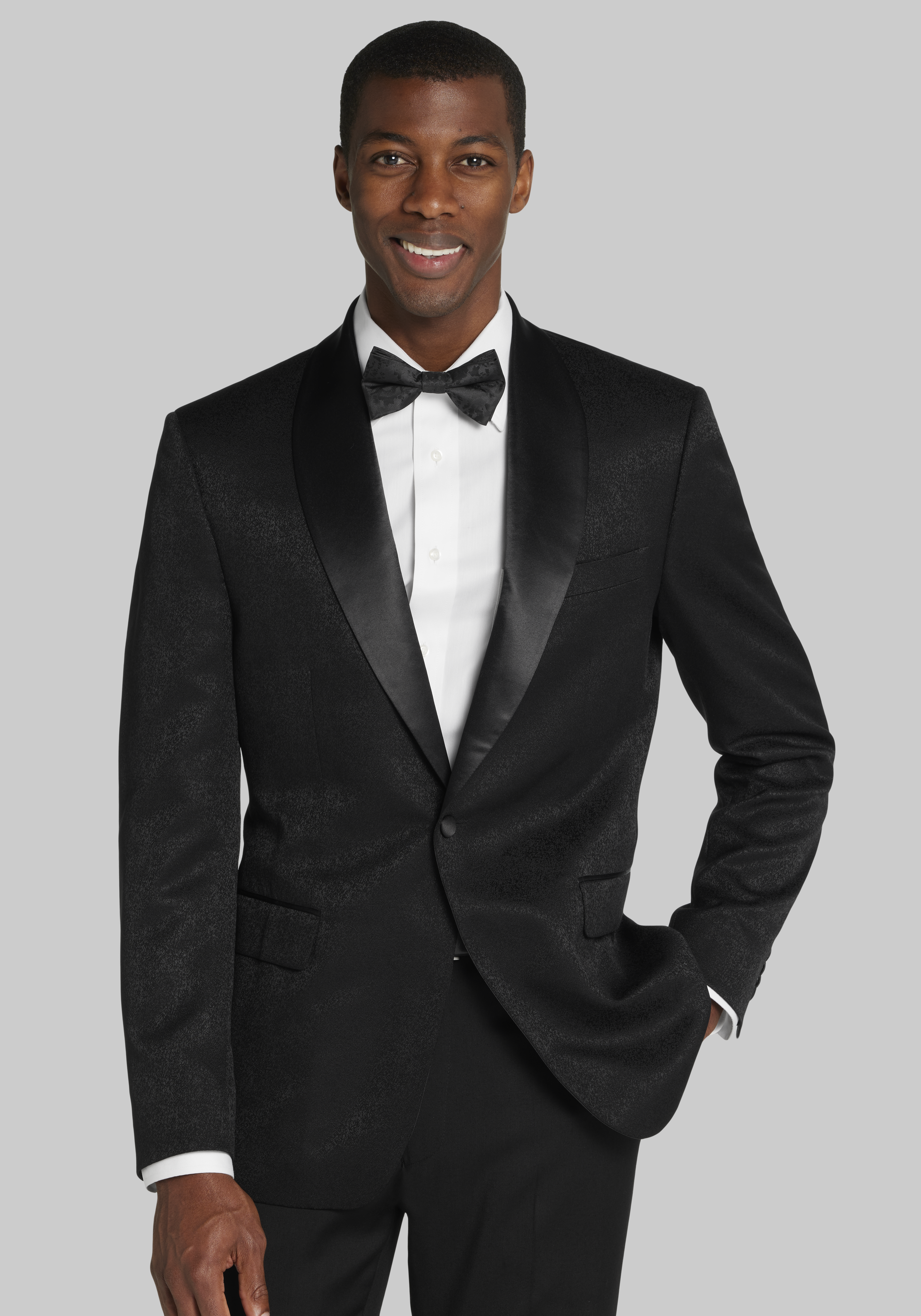 Jos. A. Bank Tailored Fit Jacquard Dinner Jacket CLEARANCE