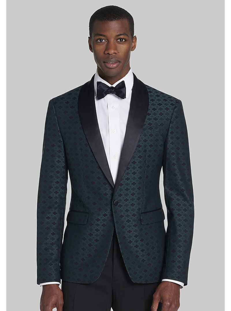 Jos. A. Bank Skinny Fit Medallion Jacquard Dinner Jacket Jos. A. Bank