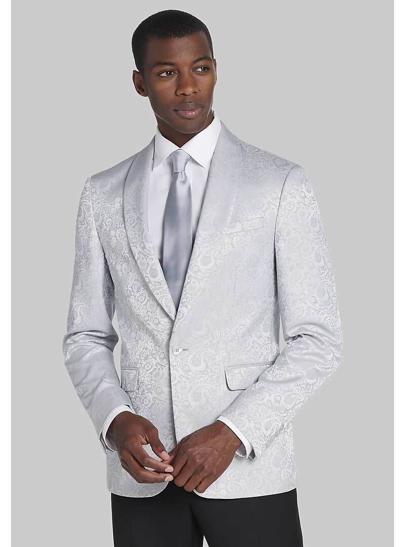 Jos. A. Bank Skinny Fit Paisley Dinner Jacket Jos. A. Bank Sportcoats