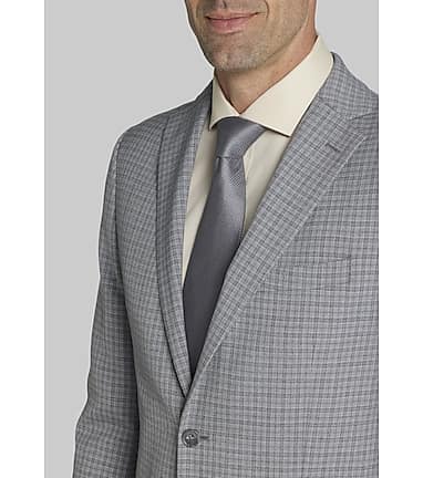 Jos. A. Bank Tailored Fit Plaid Sportcoat CLEARANCE